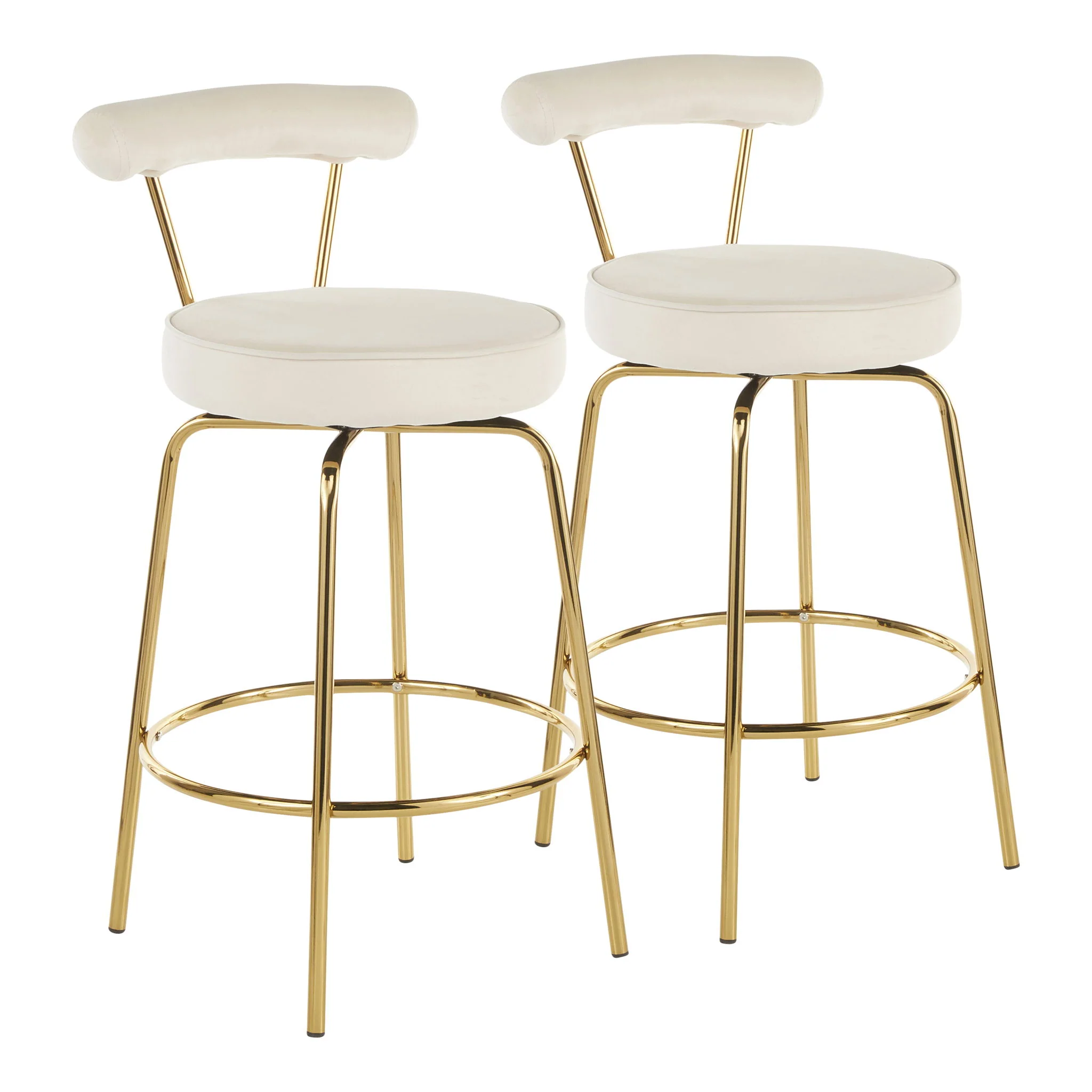 Rhonda - Glam Counter Stool (Set of 2) - Image 2