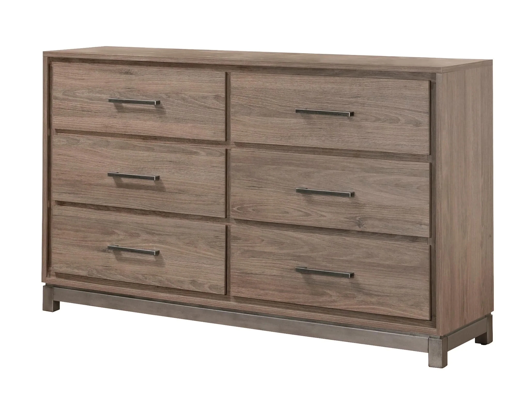 River - King 4 Piece Bedroom Set - Light Brown - Image 3