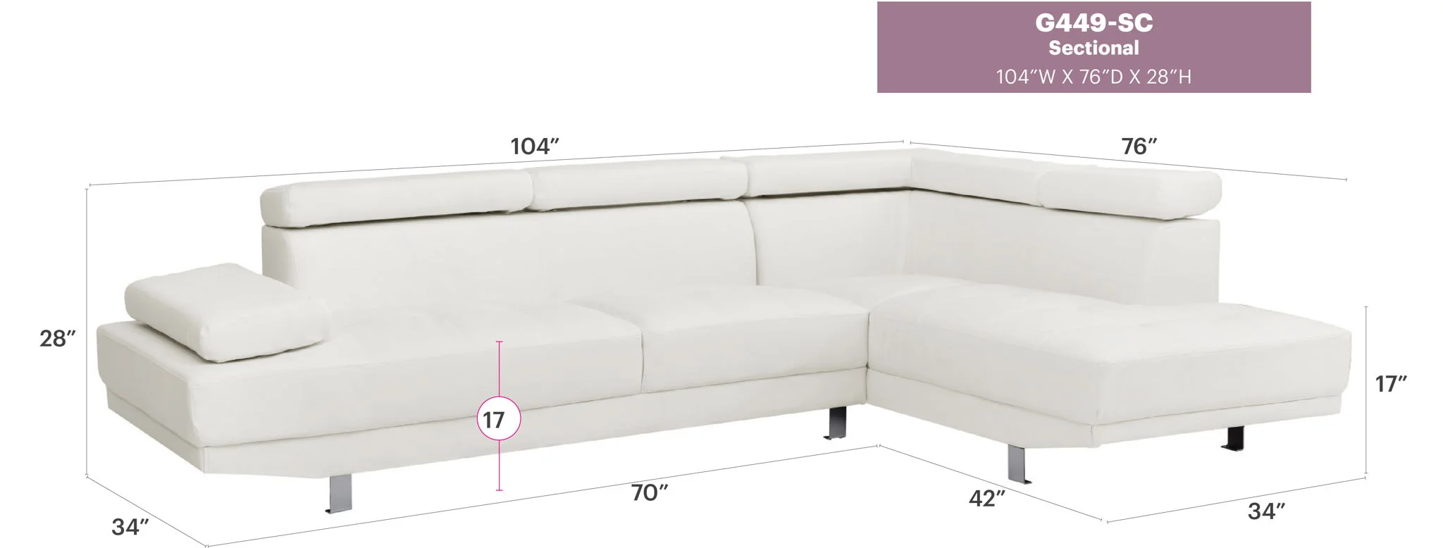Riveredge - Comfort Sectional - Image 7