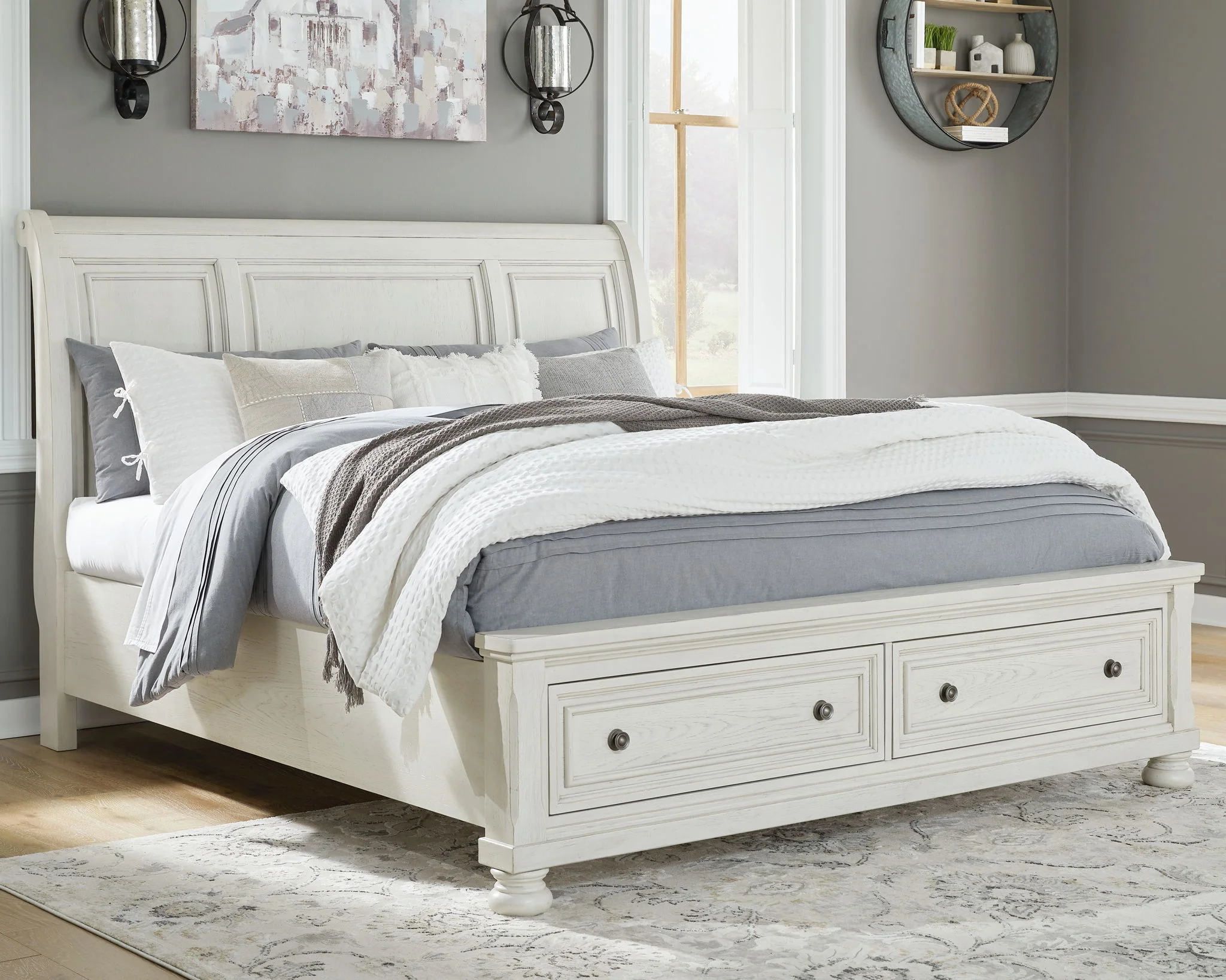 Robbinsdale - Sleigh Bed - Image 12