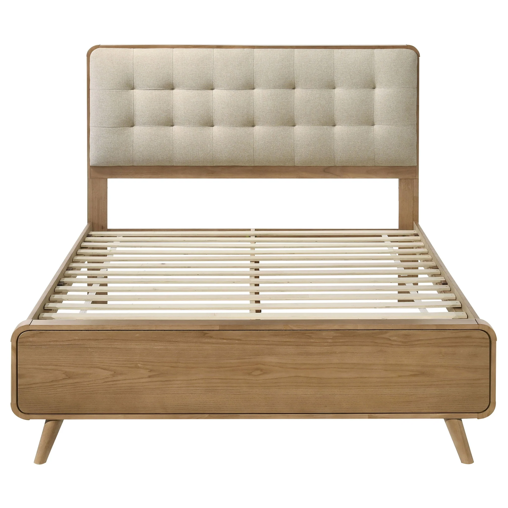 Robyn Wood Eastern King Platform Bed Light Ash - Image 3