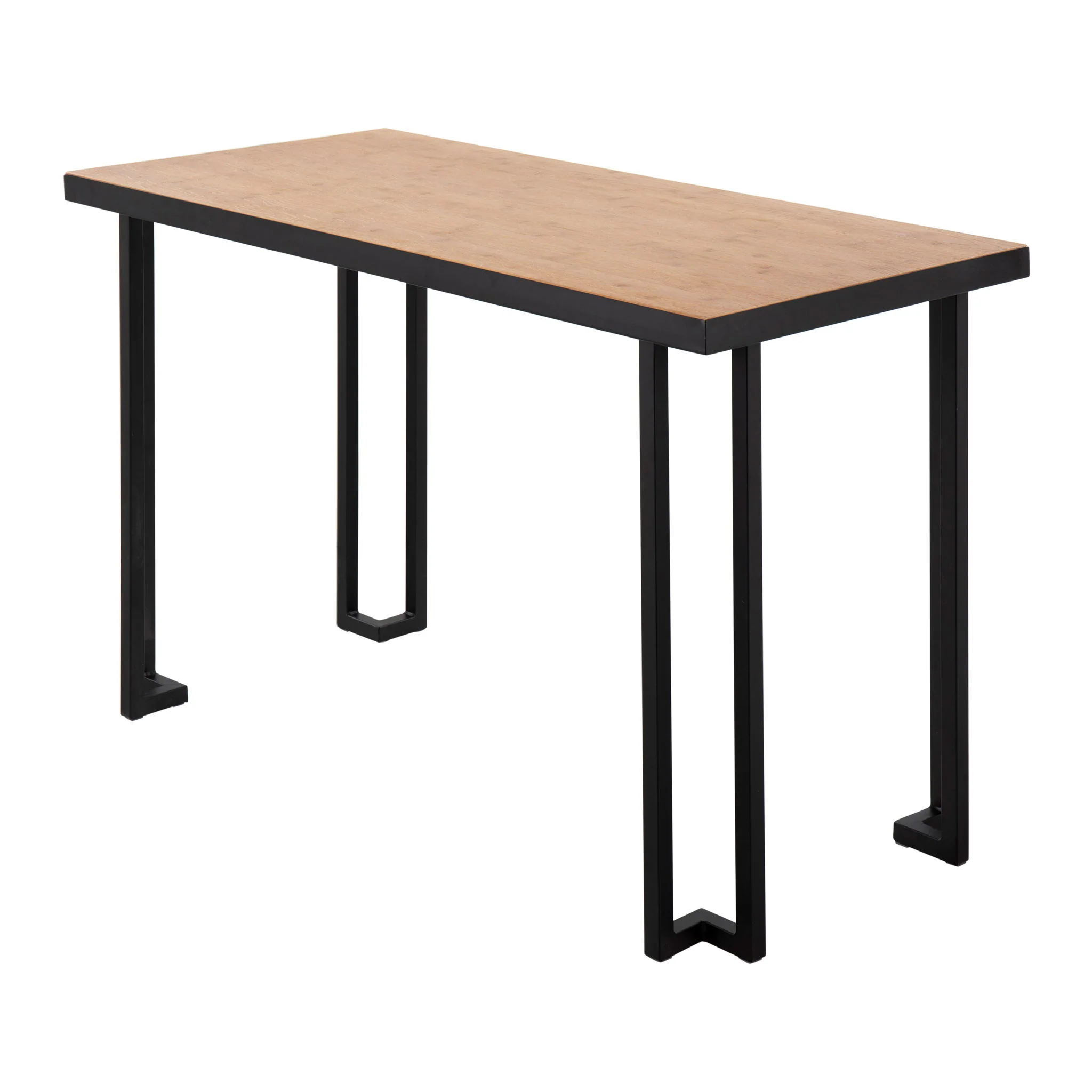 Roman - Industrial Desk - Black / Natural - Image 2