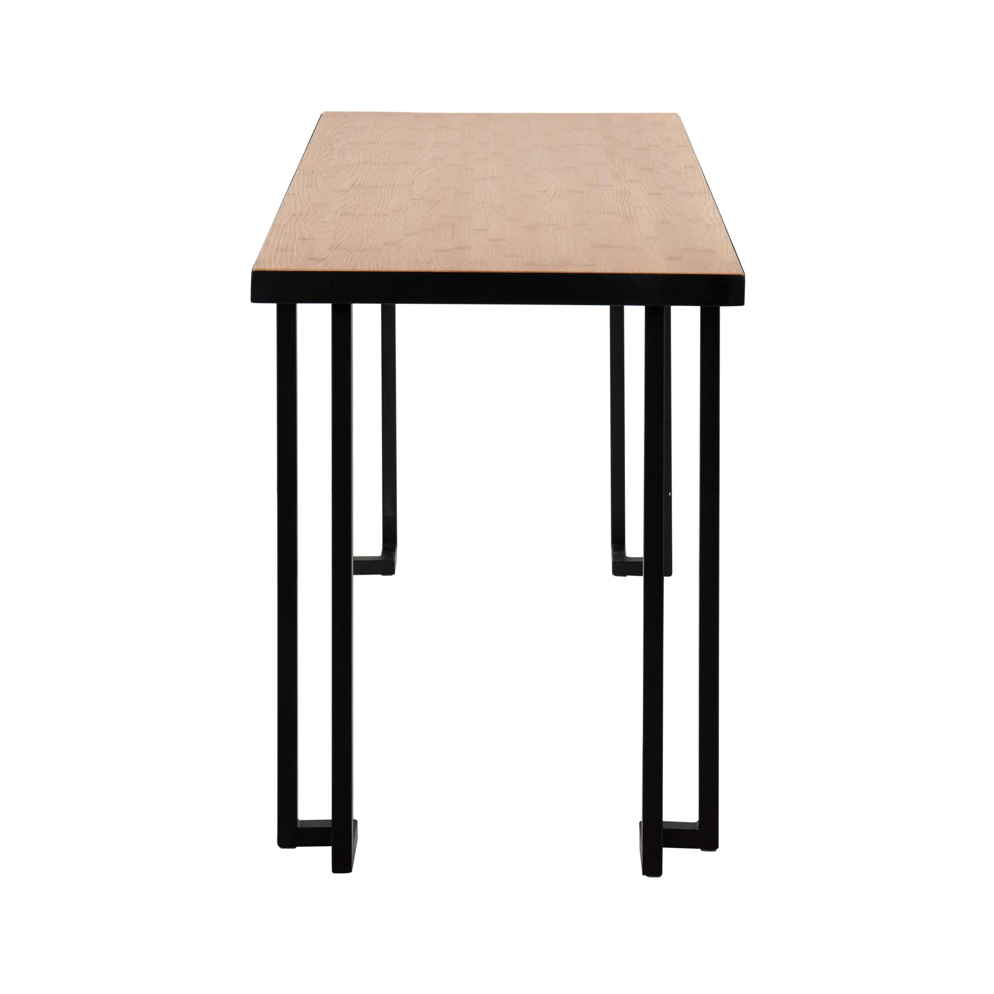 Roman - Industrial Desk - Black / Natural - Image 3