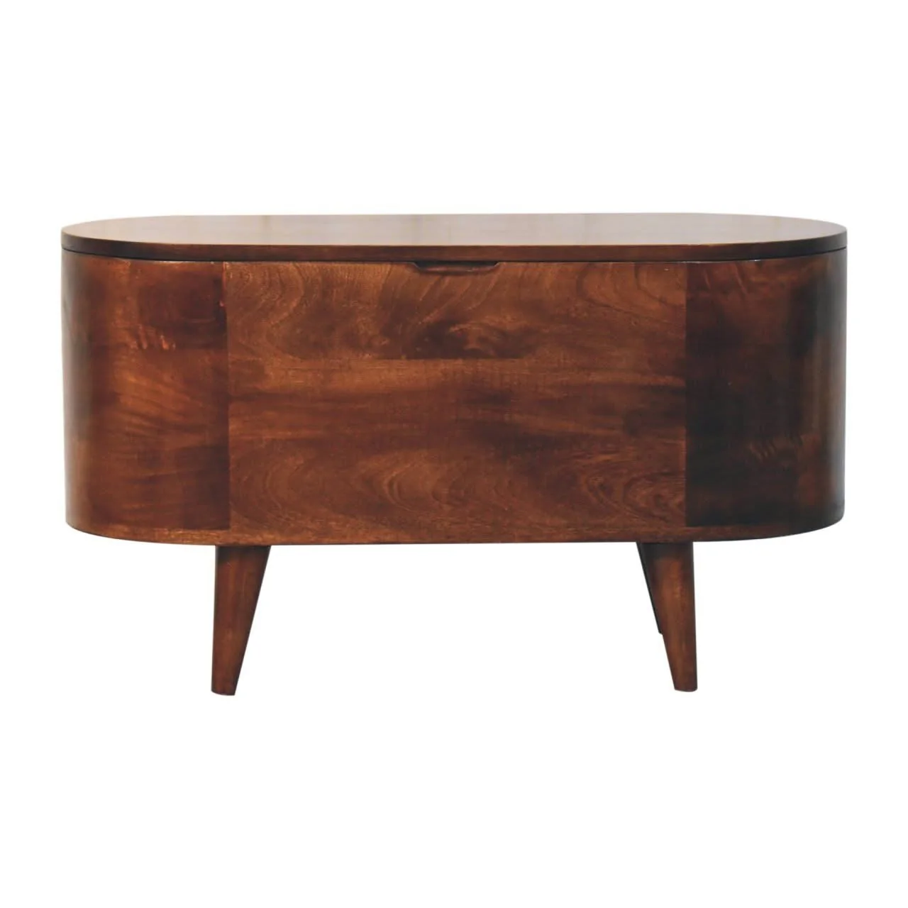 Rounded Lid Up Blanket Box - Image 5