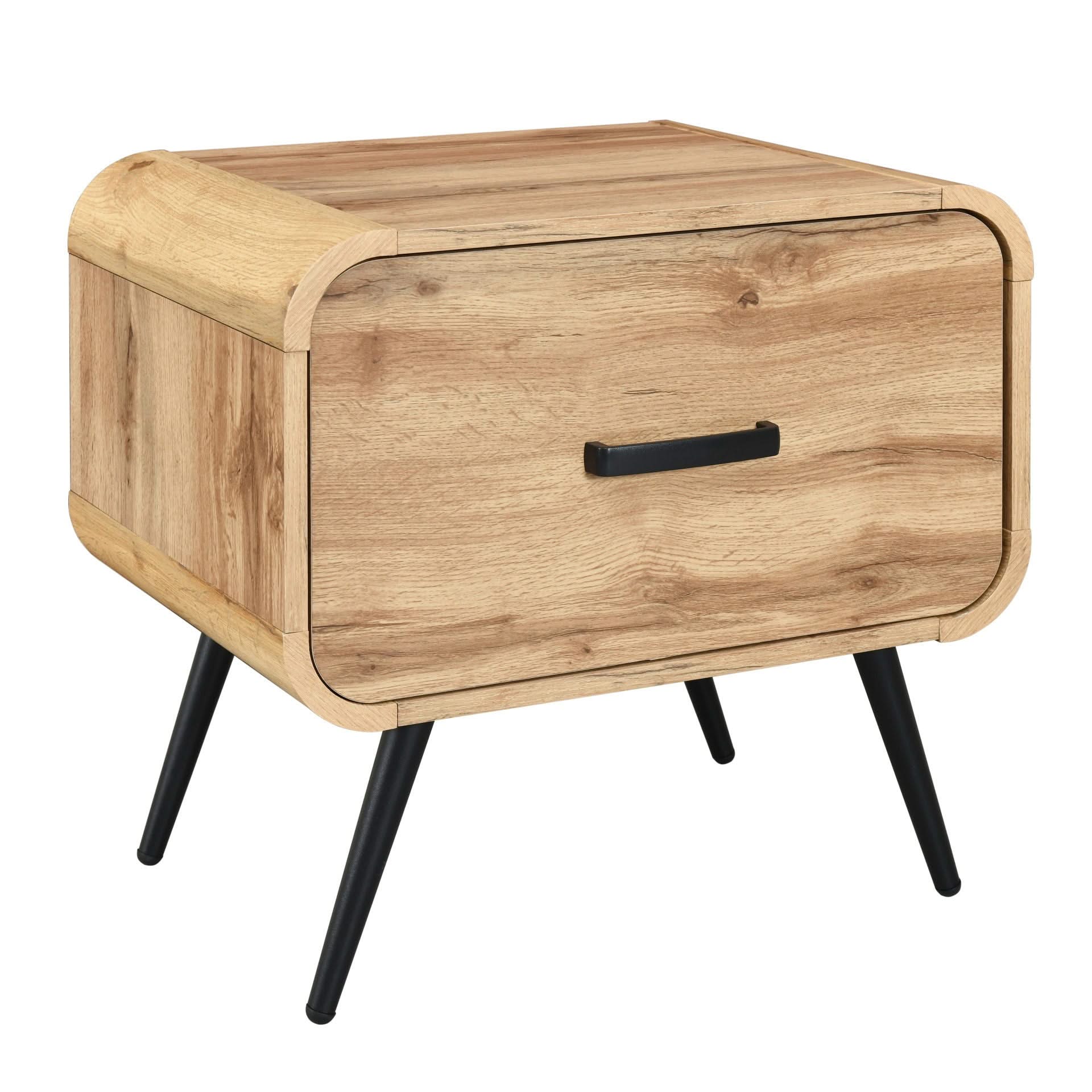 Rowan - One Drawer End Table/Bedside Table - Image 2