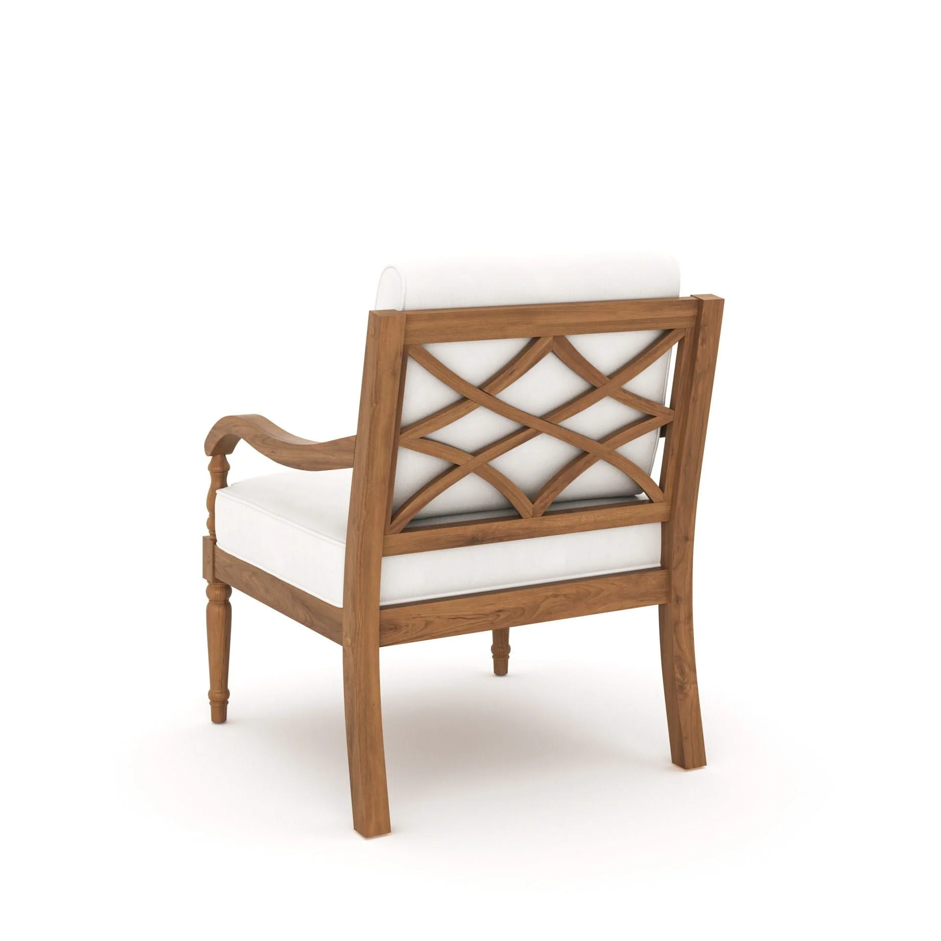 Savannah - Club Chairs (Set of 2) - White Linen - Image 3