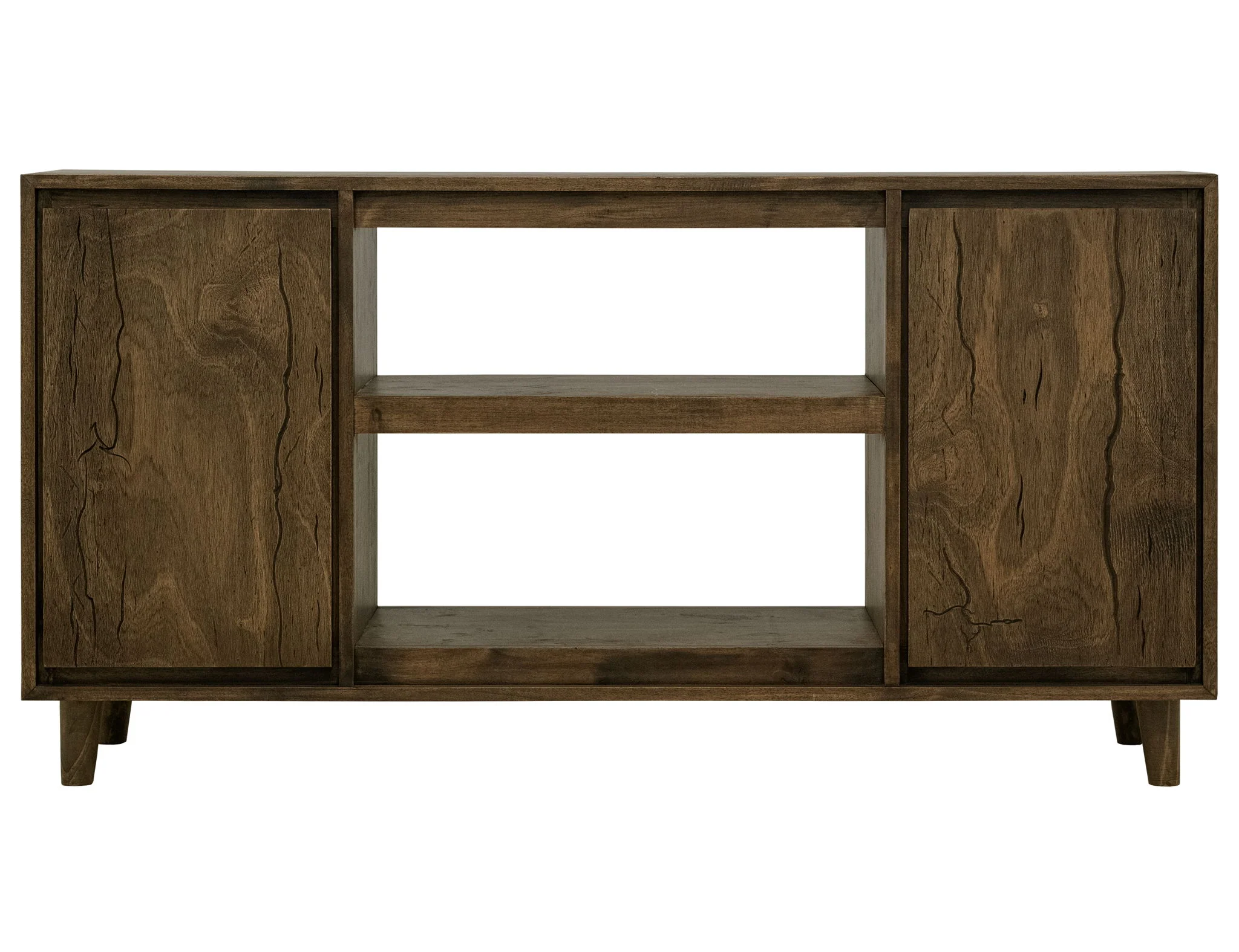 Savia - 2 Door TV Stand - Brown - Image 2