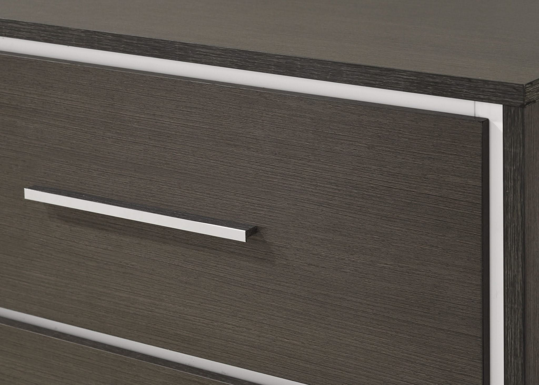 Sharpe - Dresser And Mirror - Dark Gray - Image 2