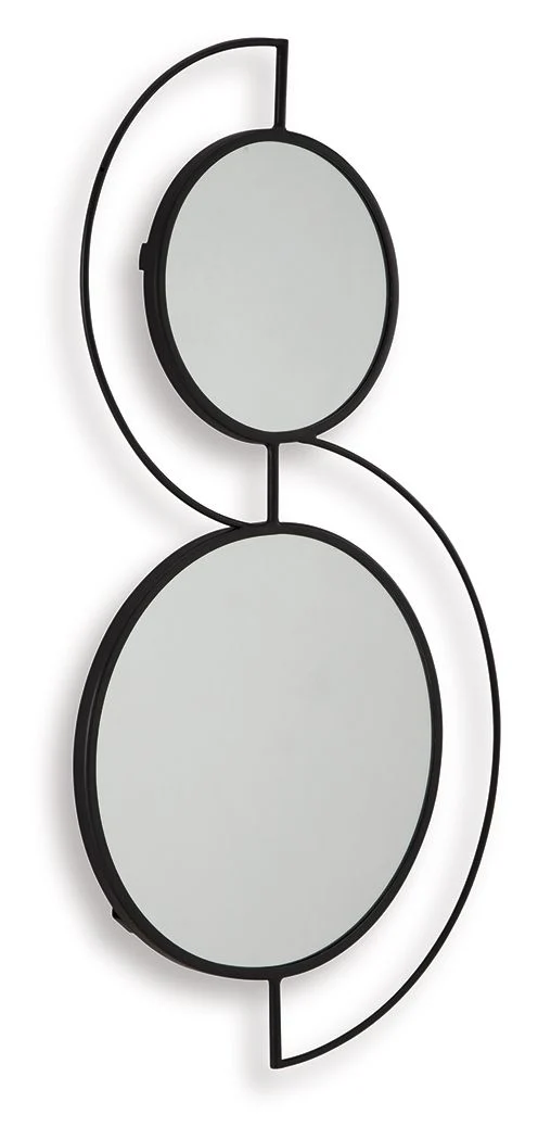 Shayham - Accent Mirror - Black - Image 2