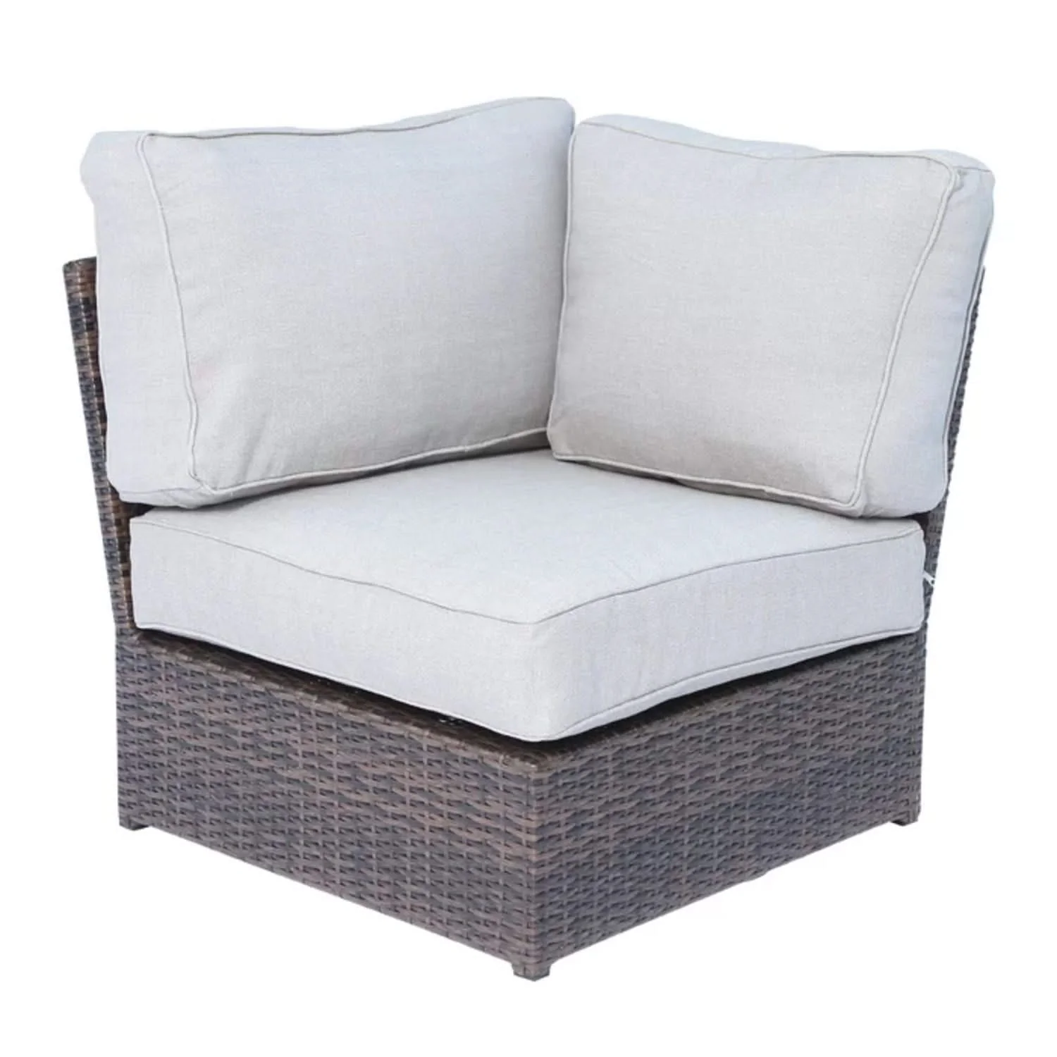 Shick - Corner Wedge Patio Chair With Cushions - Image 2
