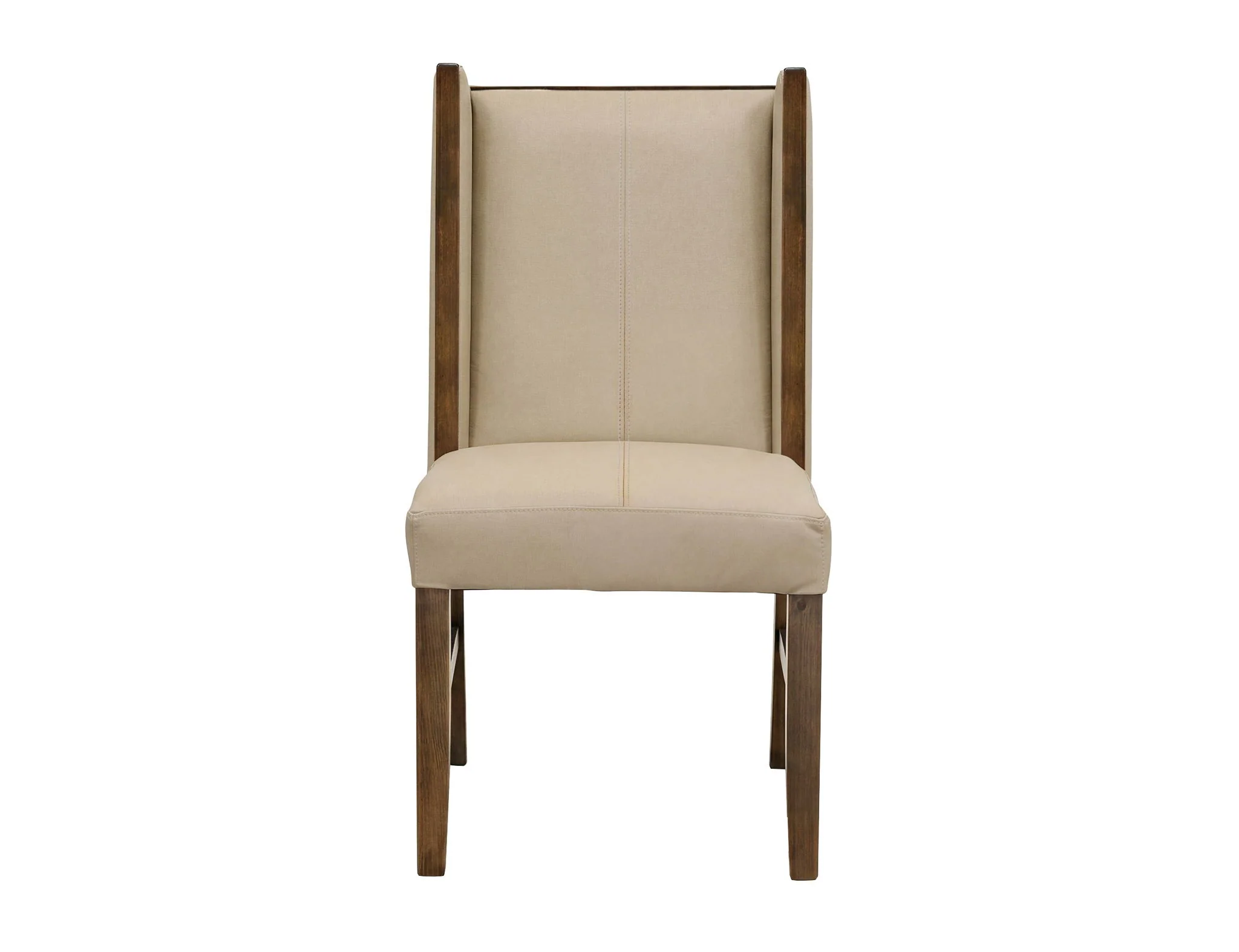 Silver - Upholstered Chair (Set of 2) - Ivory / Brown - Image 3