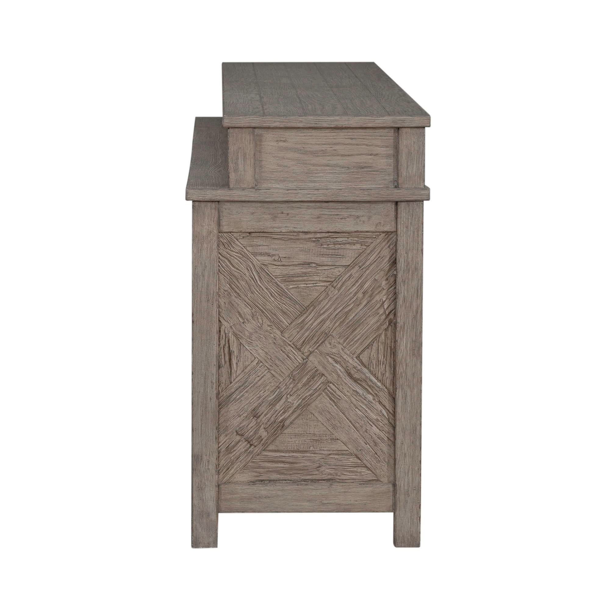 Skyview Lodge - Console Bar Table - Cobblestone - Image 4