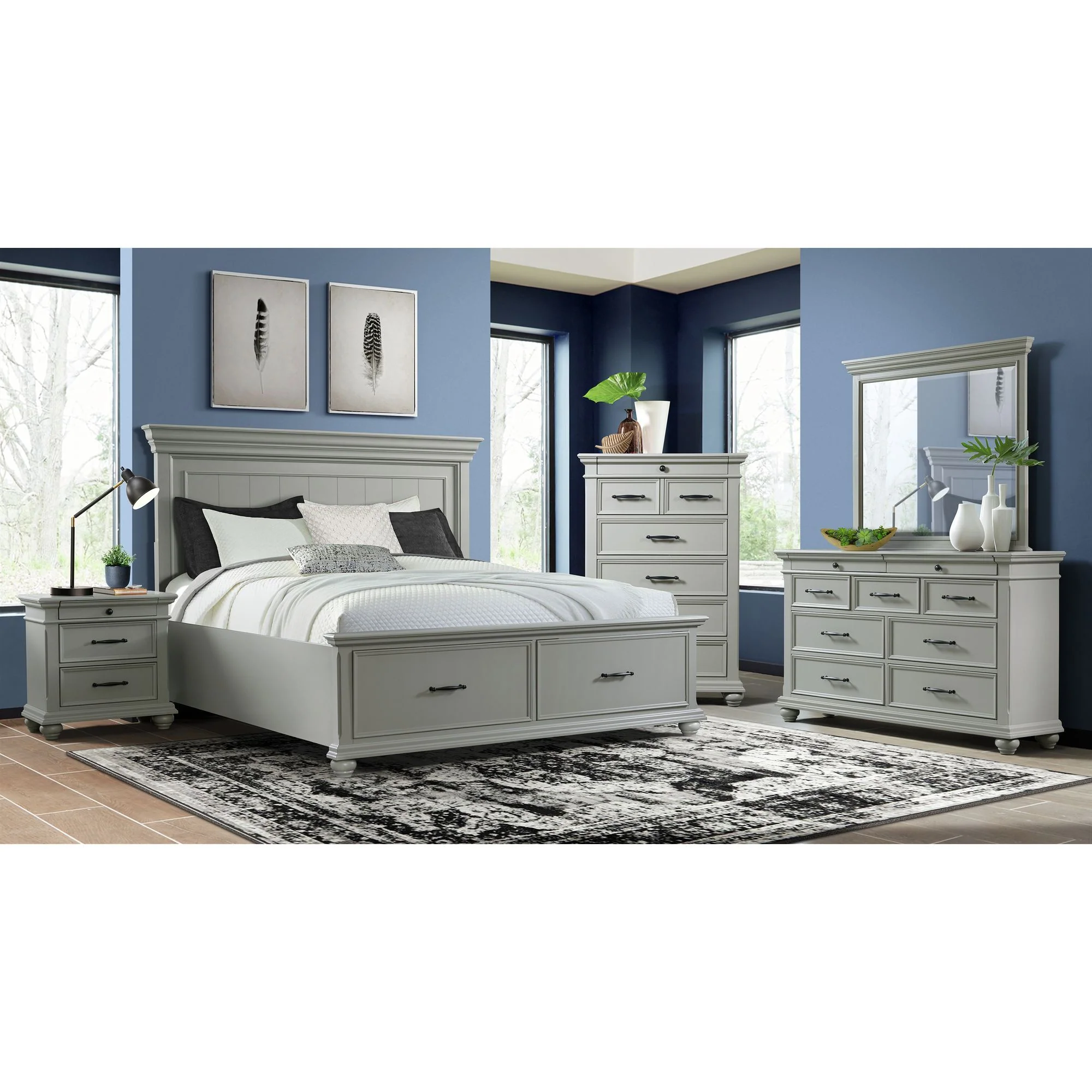 Slater - 9-Drawer Dresser With Mirror - Image 10