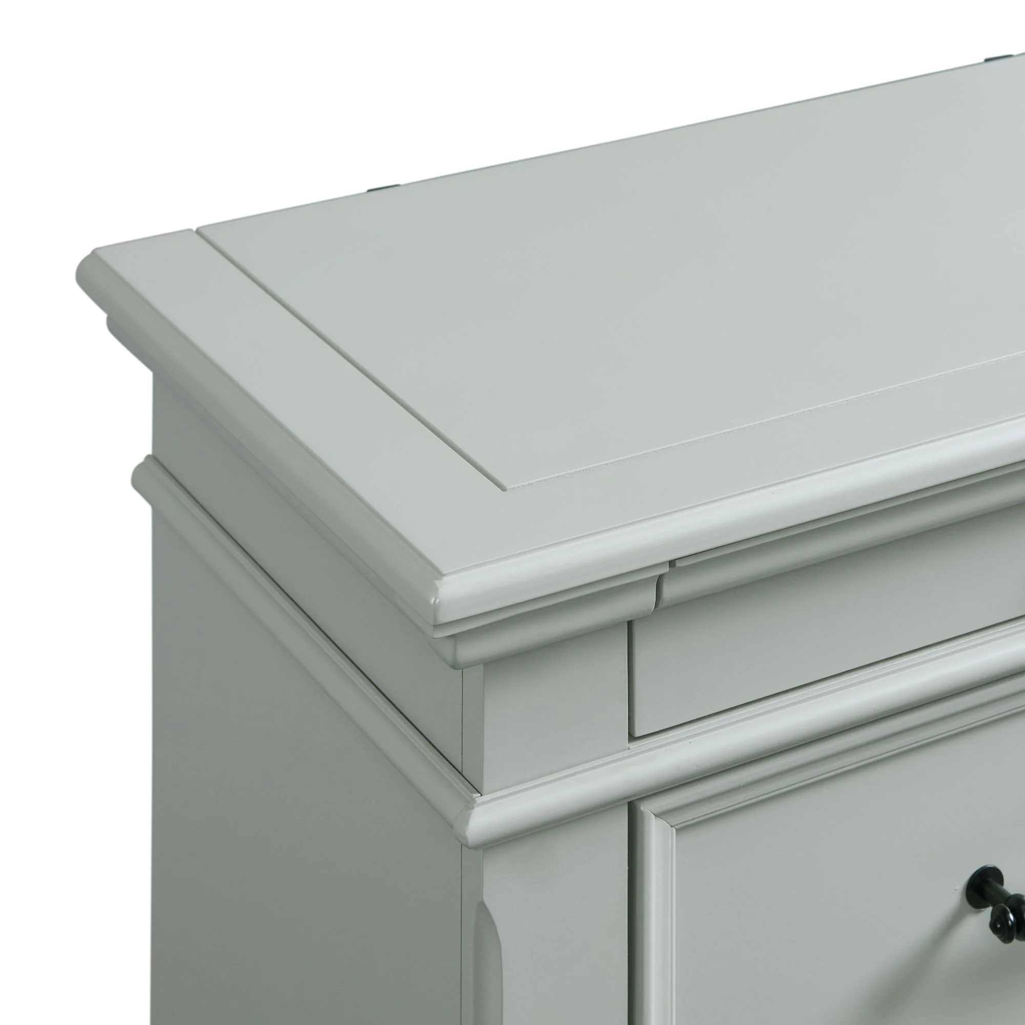 Slater - Nightstand With USB - Gray - Image 4