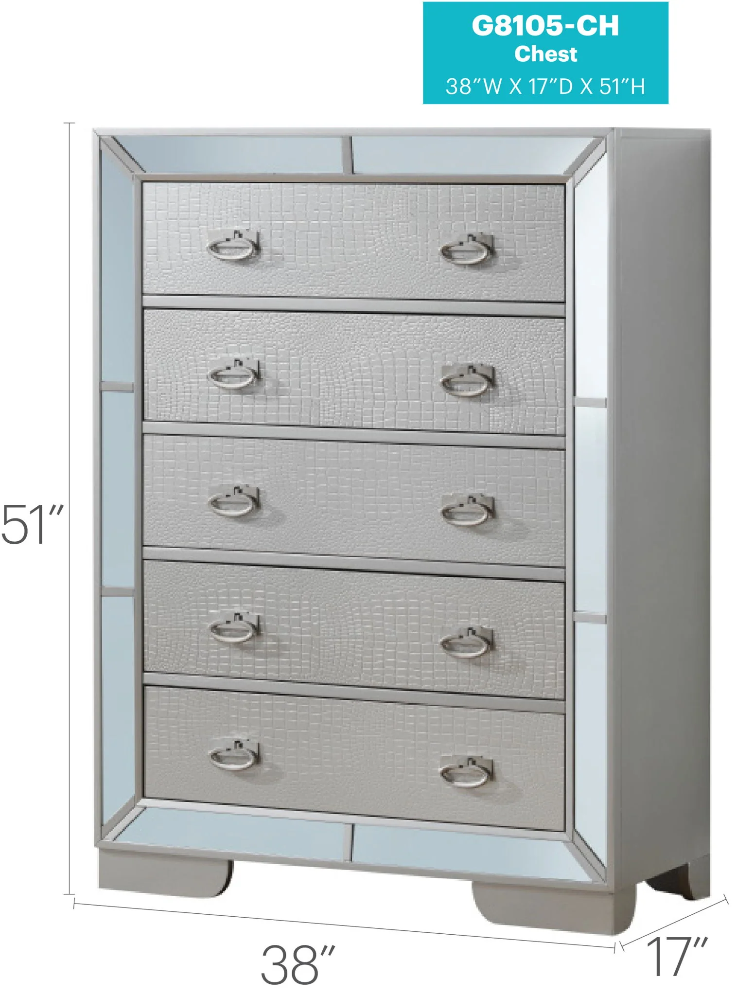 Sleek Contemporary Storage Chest - Image 4