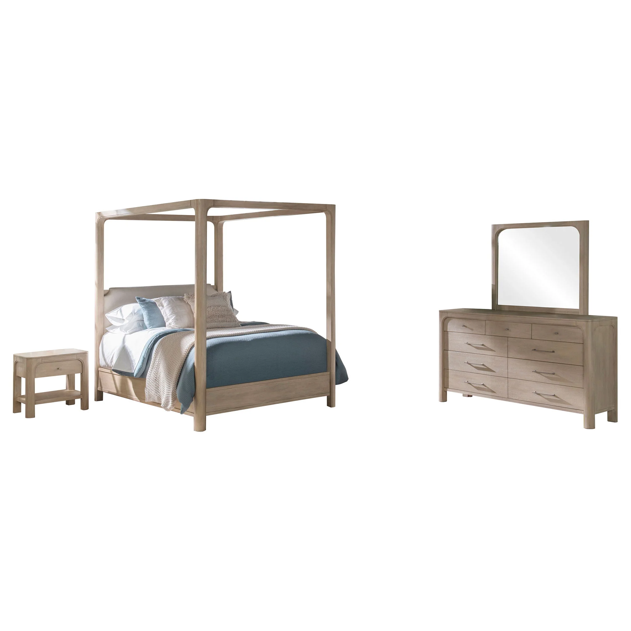 Solano 4-piece Queen Bedroom Set Weathered Mango - Image 4