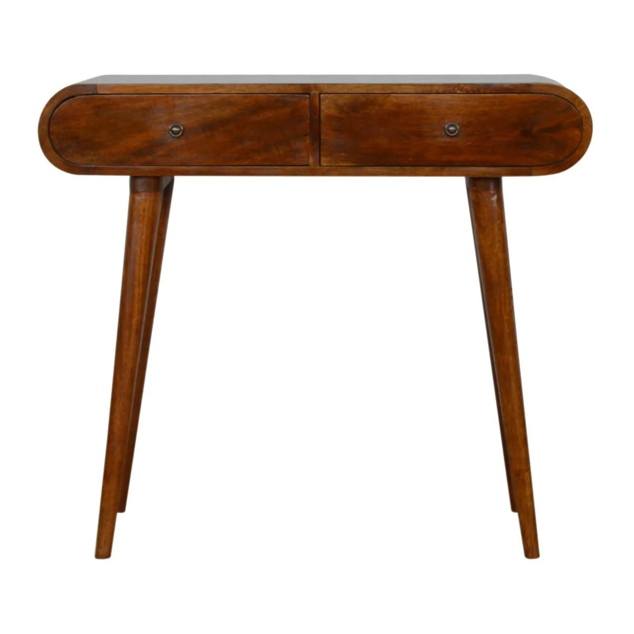 Solid Wood Curved Edge Console Table - Image 2