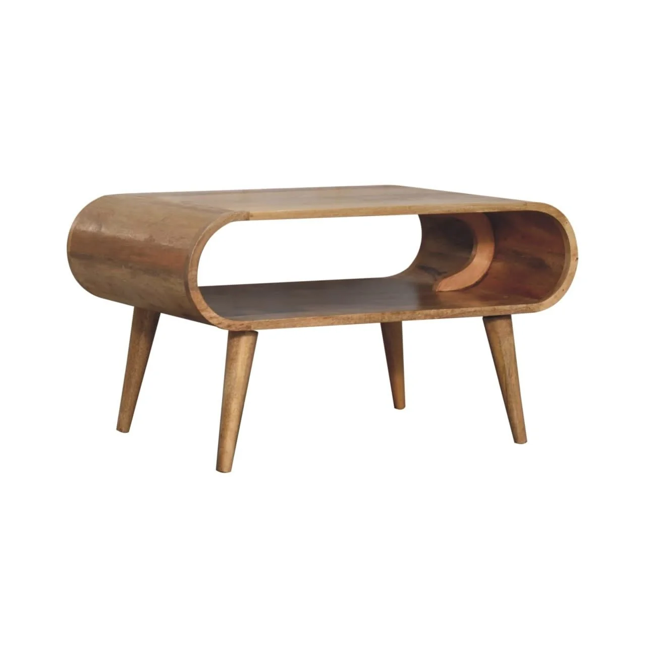 Solid Wood Open Coffee Table - Image 4
