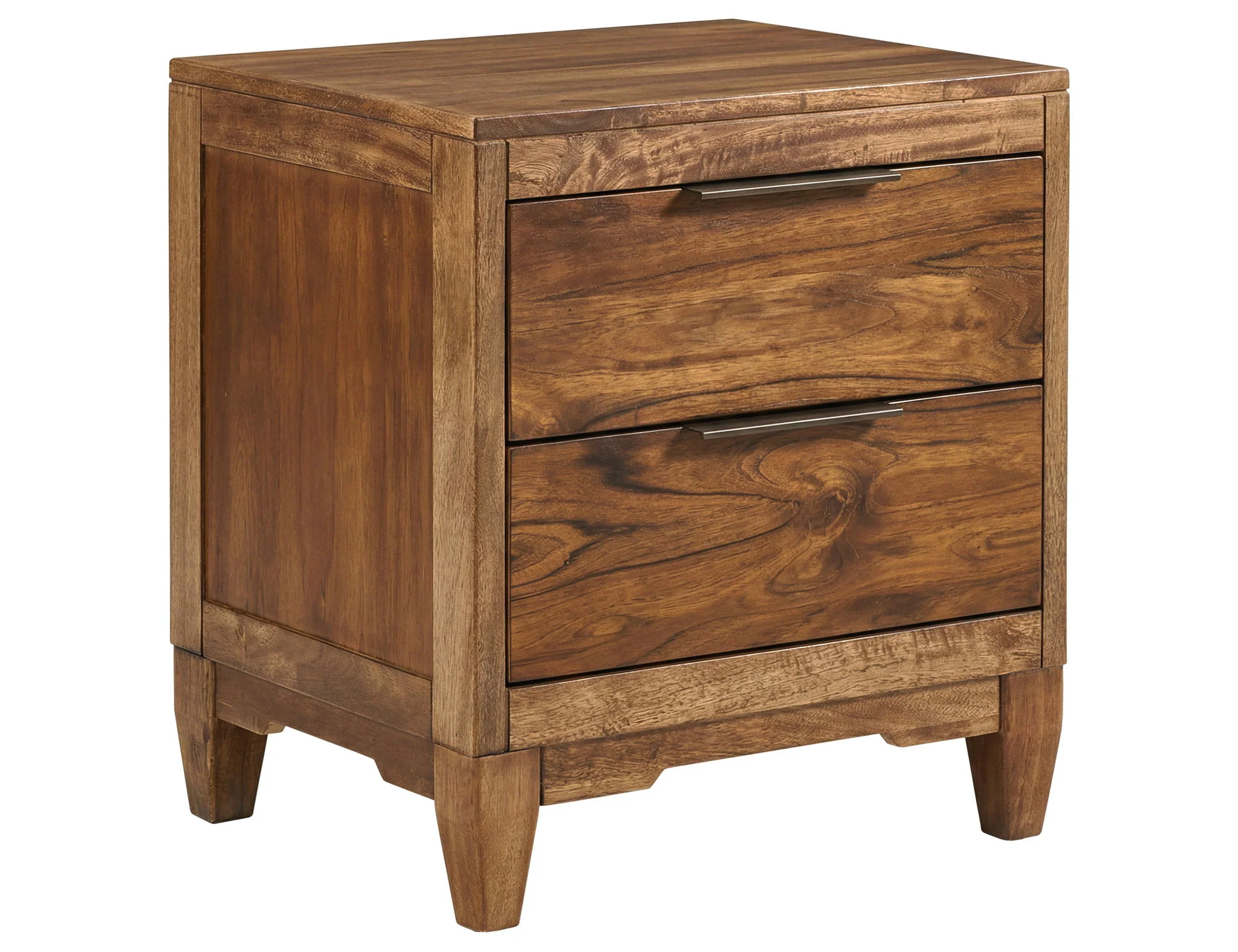 Sonora - 2 Drawer Nightstand - Brown