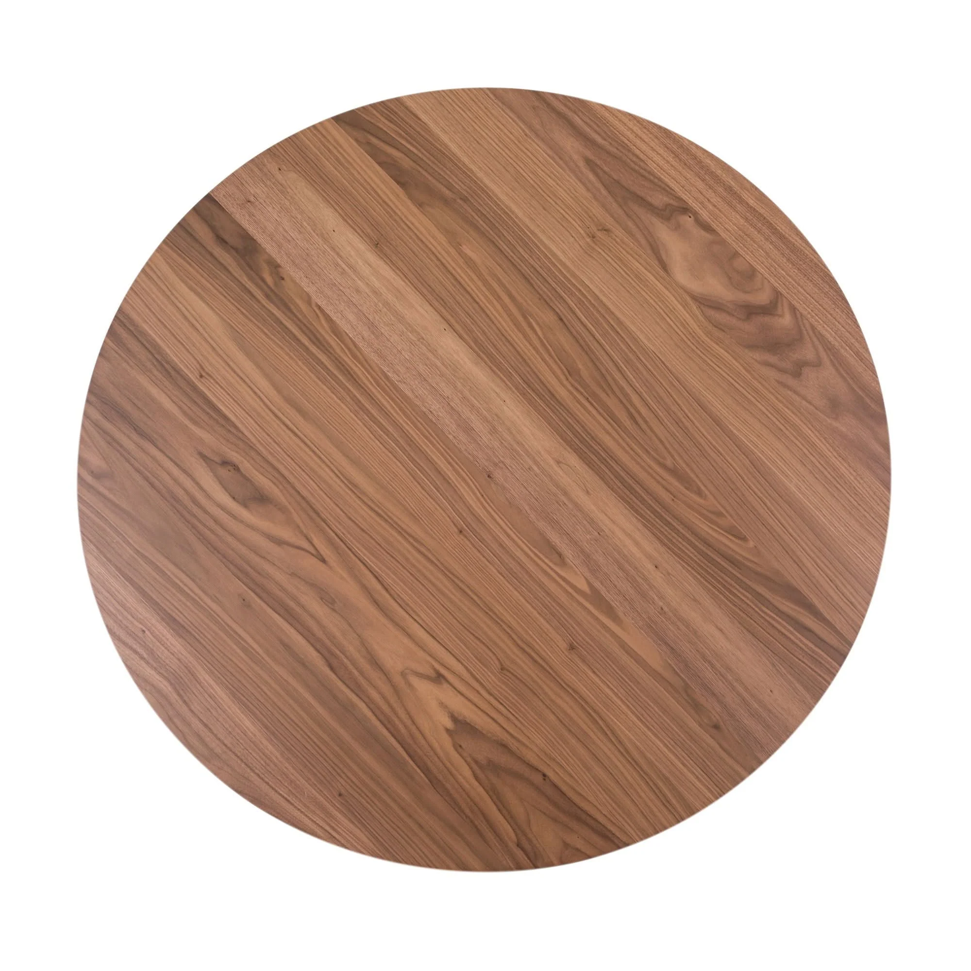 Space Savers - 5 Piece Pedestal Table Set - Walnut - Image 4