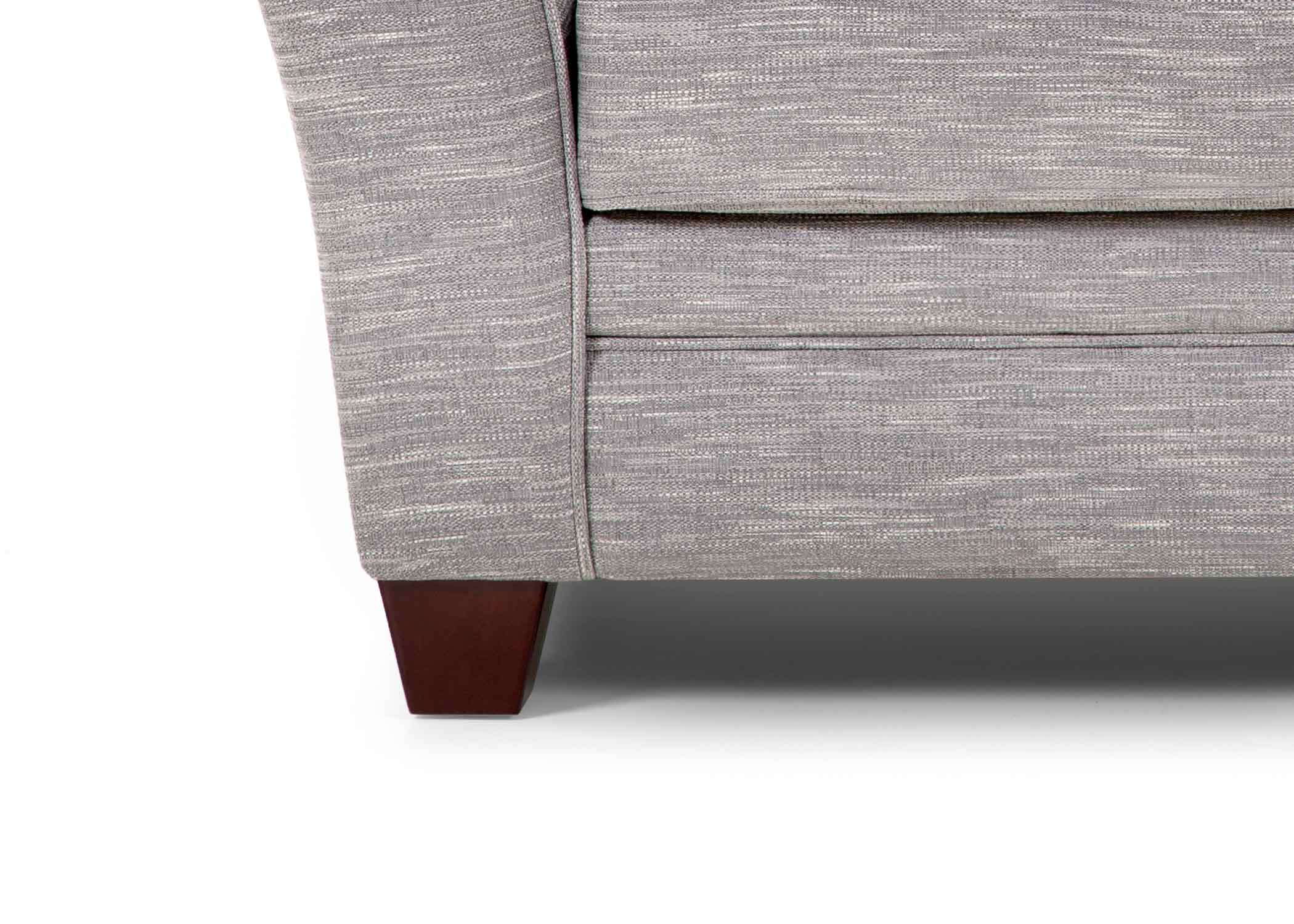 Springer Fog Loveseat with Flared Arms and Reversible Cushions - Image 5