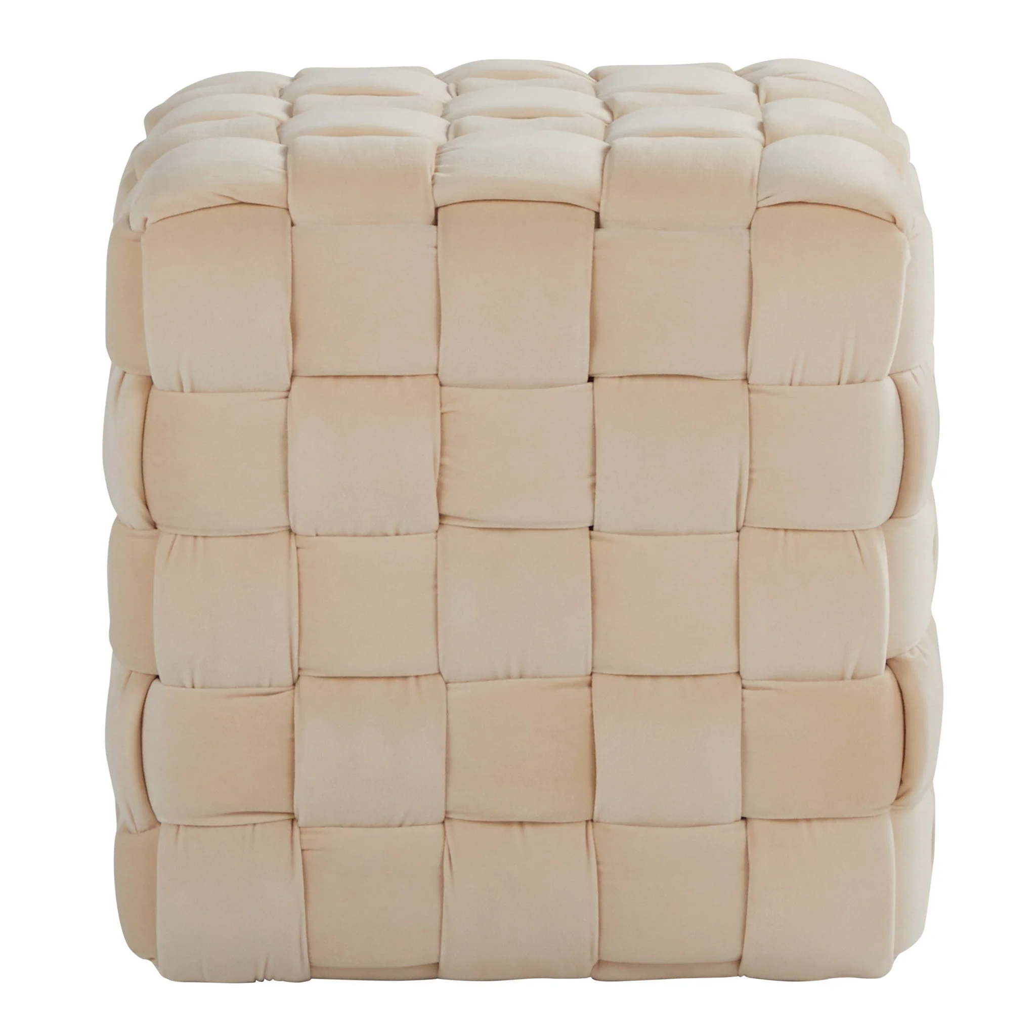 Square Braided Ottoman - - Image 15