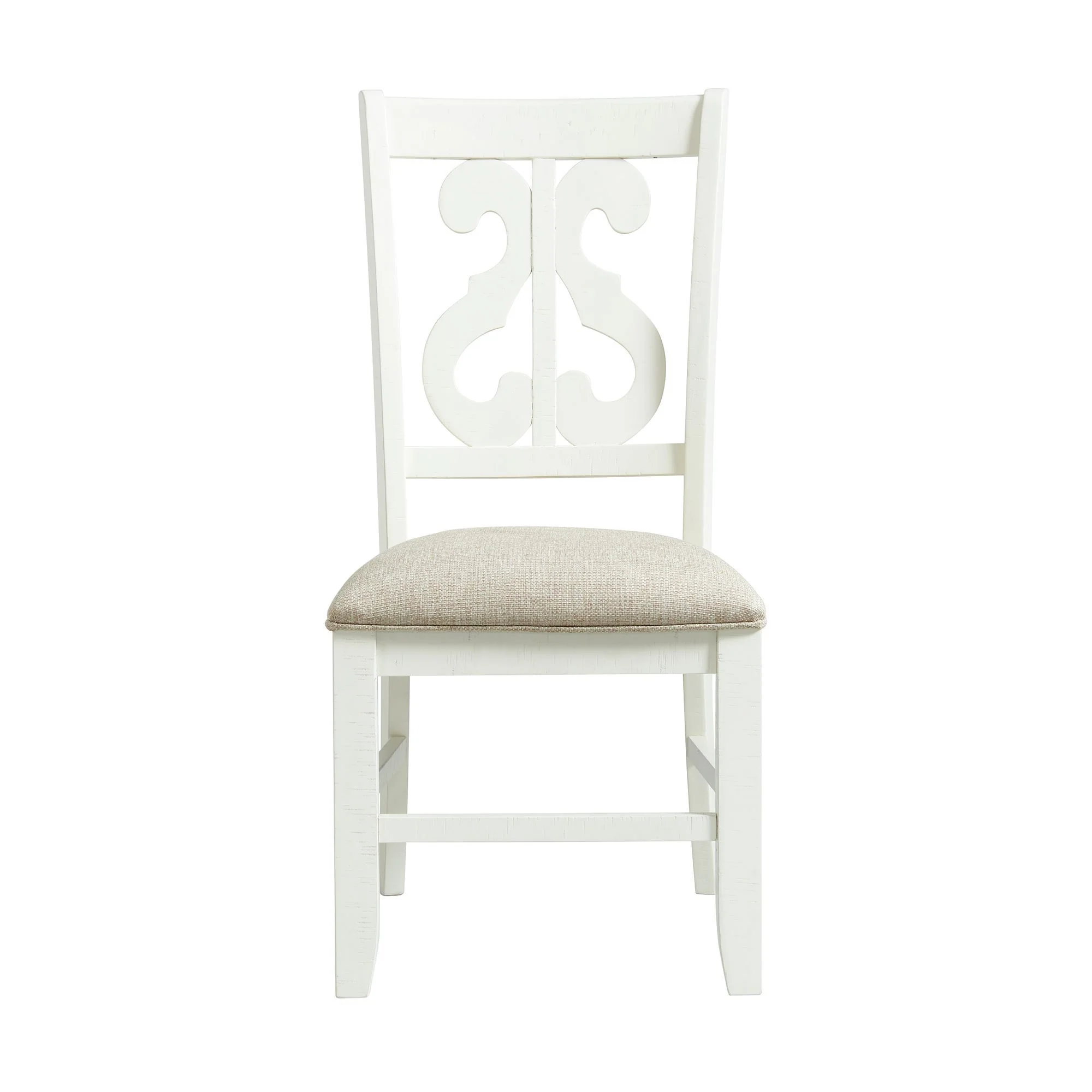 Stone - Wooden Swirl Back Side Chair (Set of 2) - Image 7