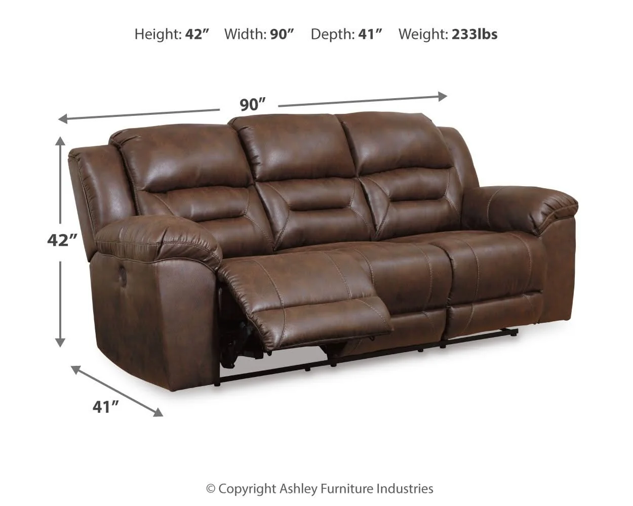 Stoneland - Power Reclining Sofa - Image 5