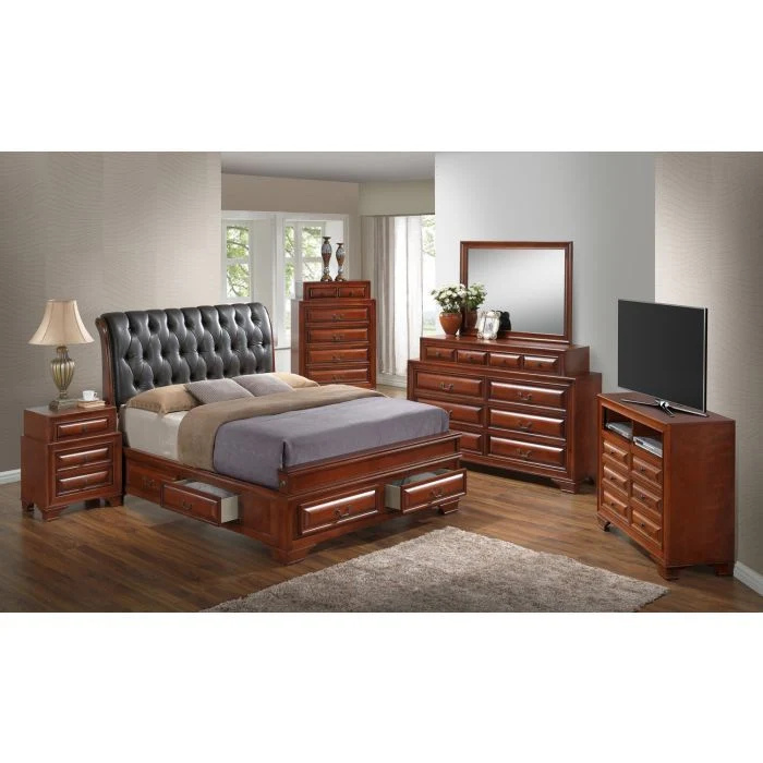 Storage Bed Elegant Transitional - Image 4