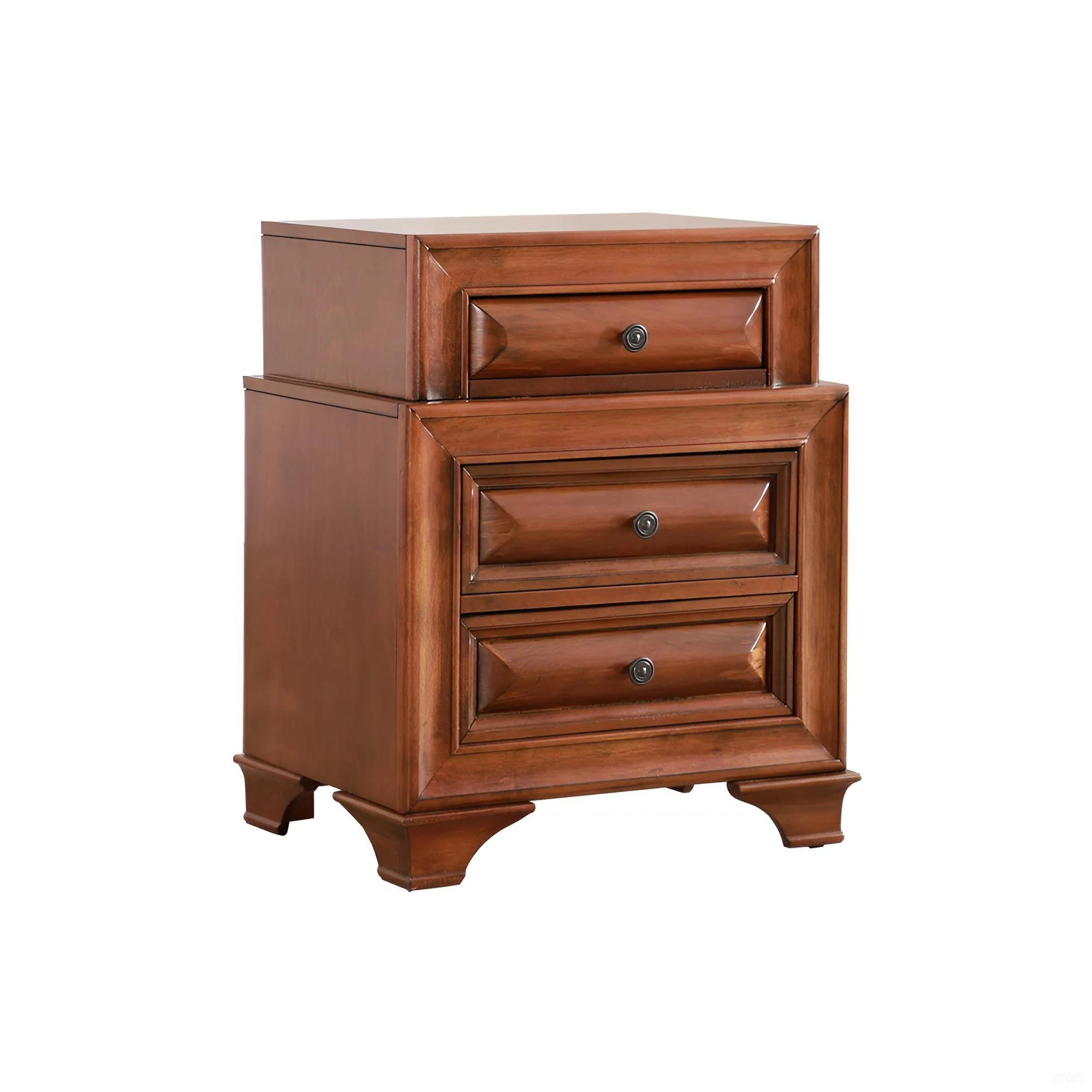 Storage Nightstand - Oak - Image 4