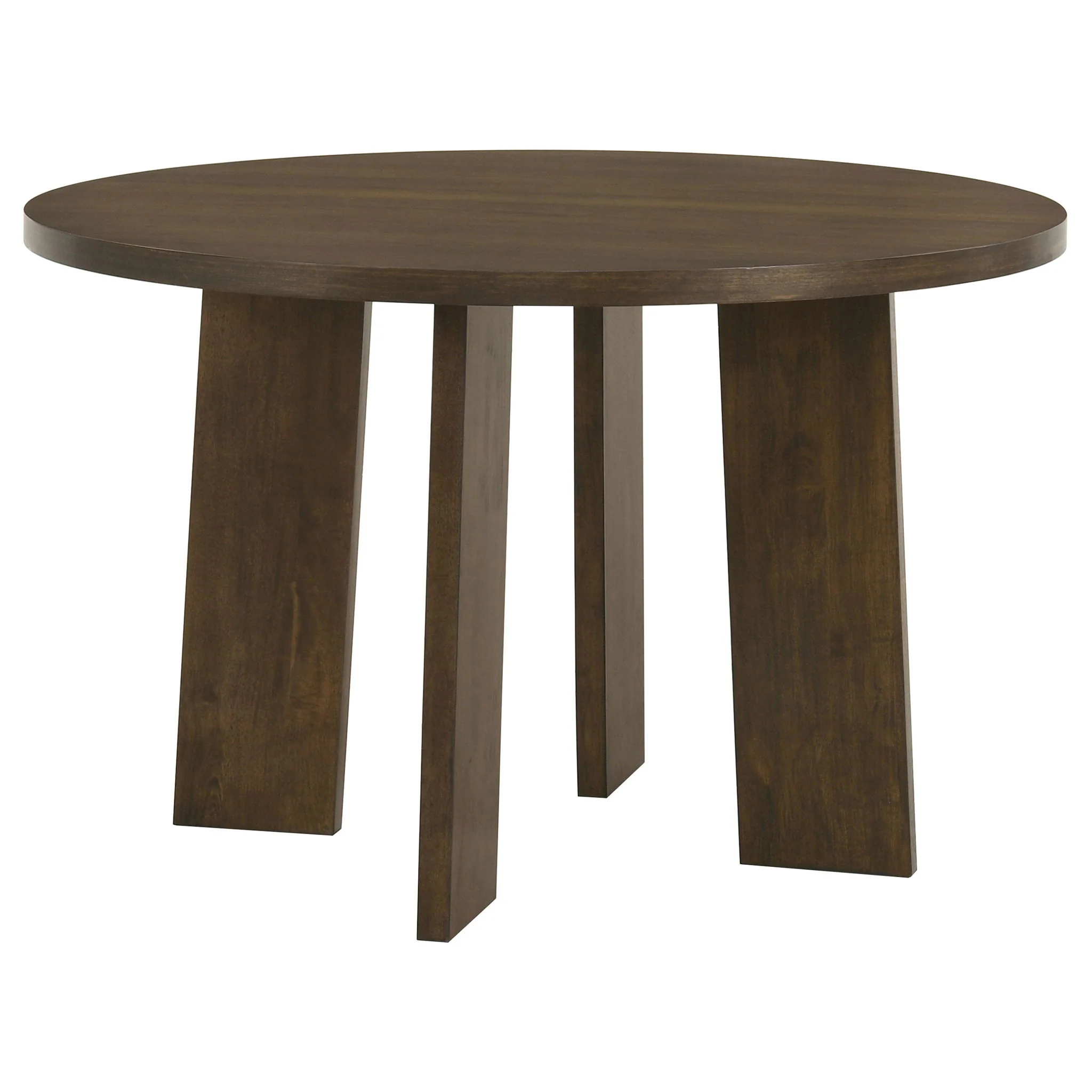 Strouse 5-piece Dining Set Cream and Walnut - Image 4