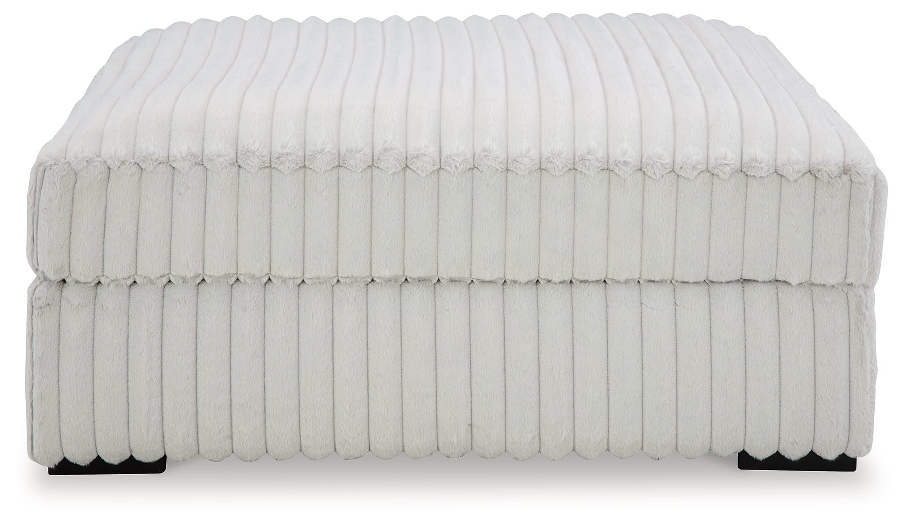 Stupendous - Oversized Accent Ottoman - Alloy - Image 2