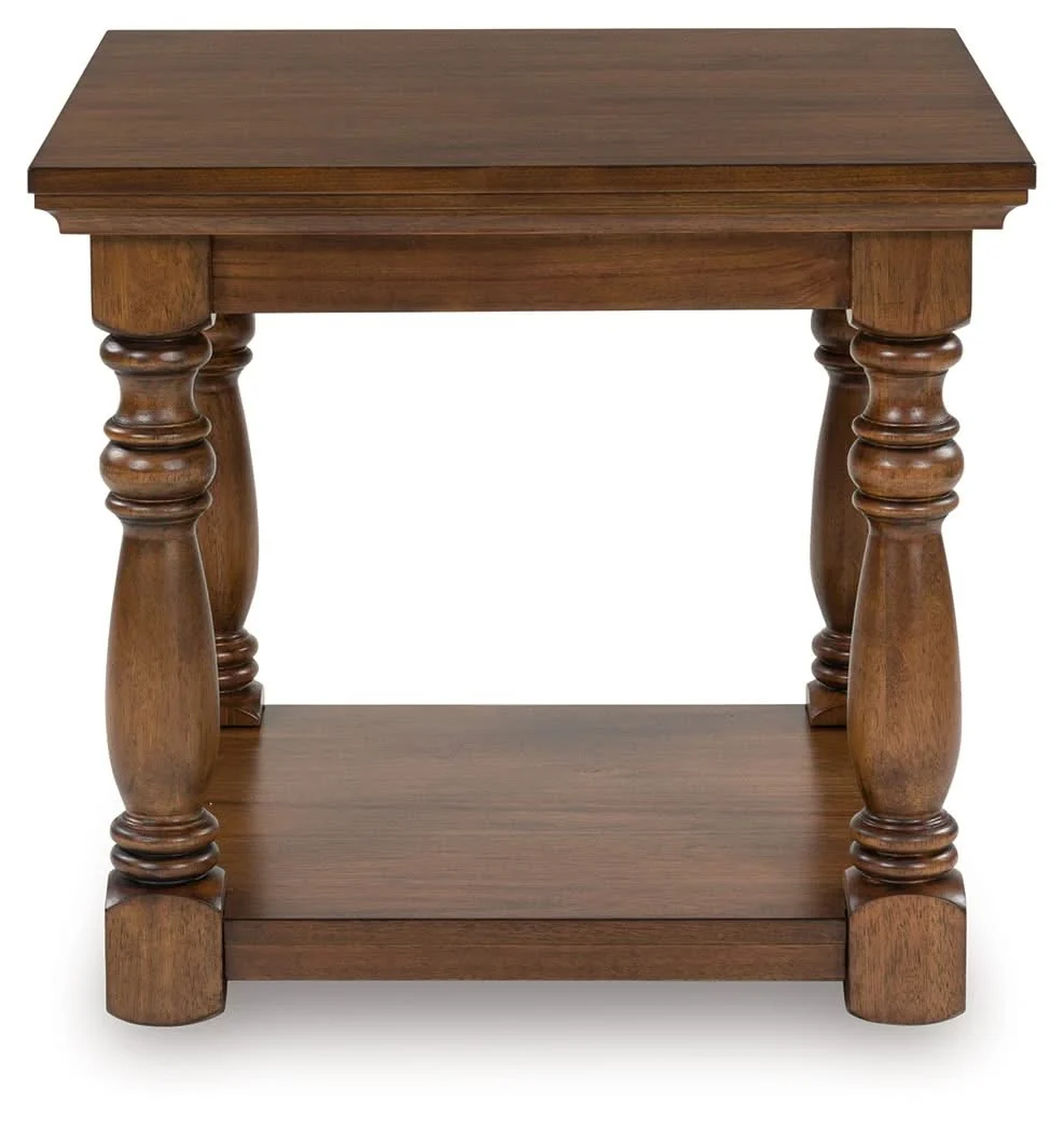 Sturlayne - Rectangular End Table - Brown - Image 2
