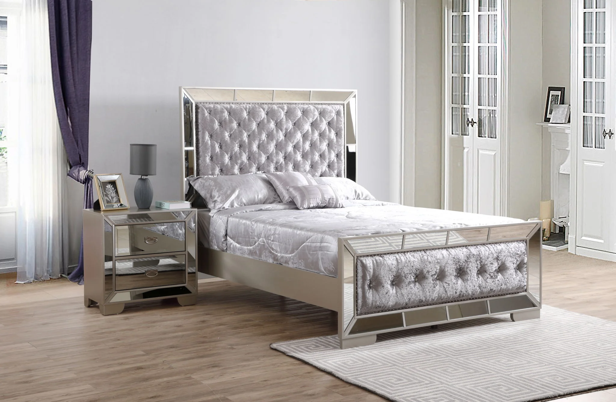 Stylish Contemporary Bed With Minimalist Design - Image 5