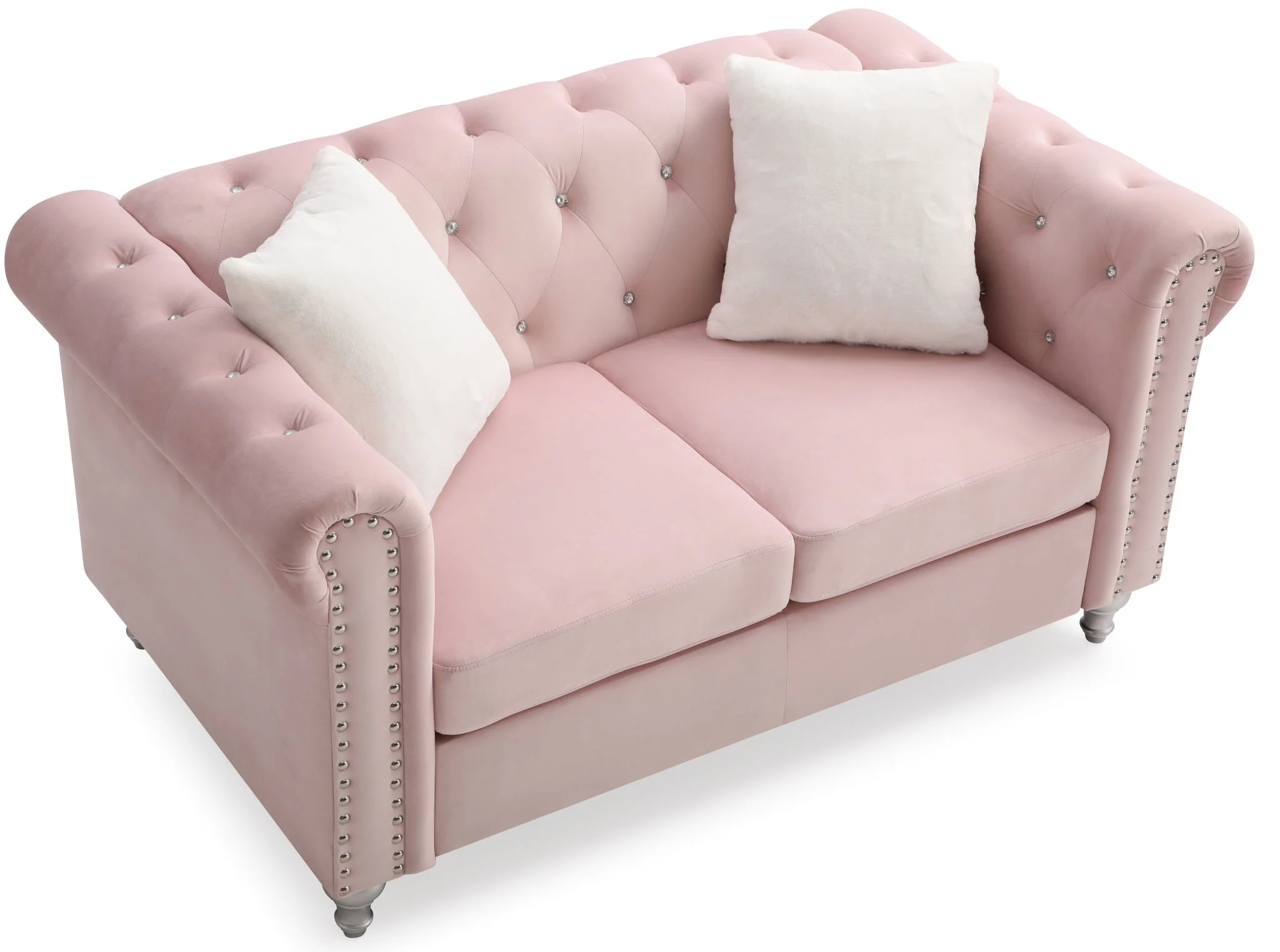Stylish Contemporary Loveseat - Image 21