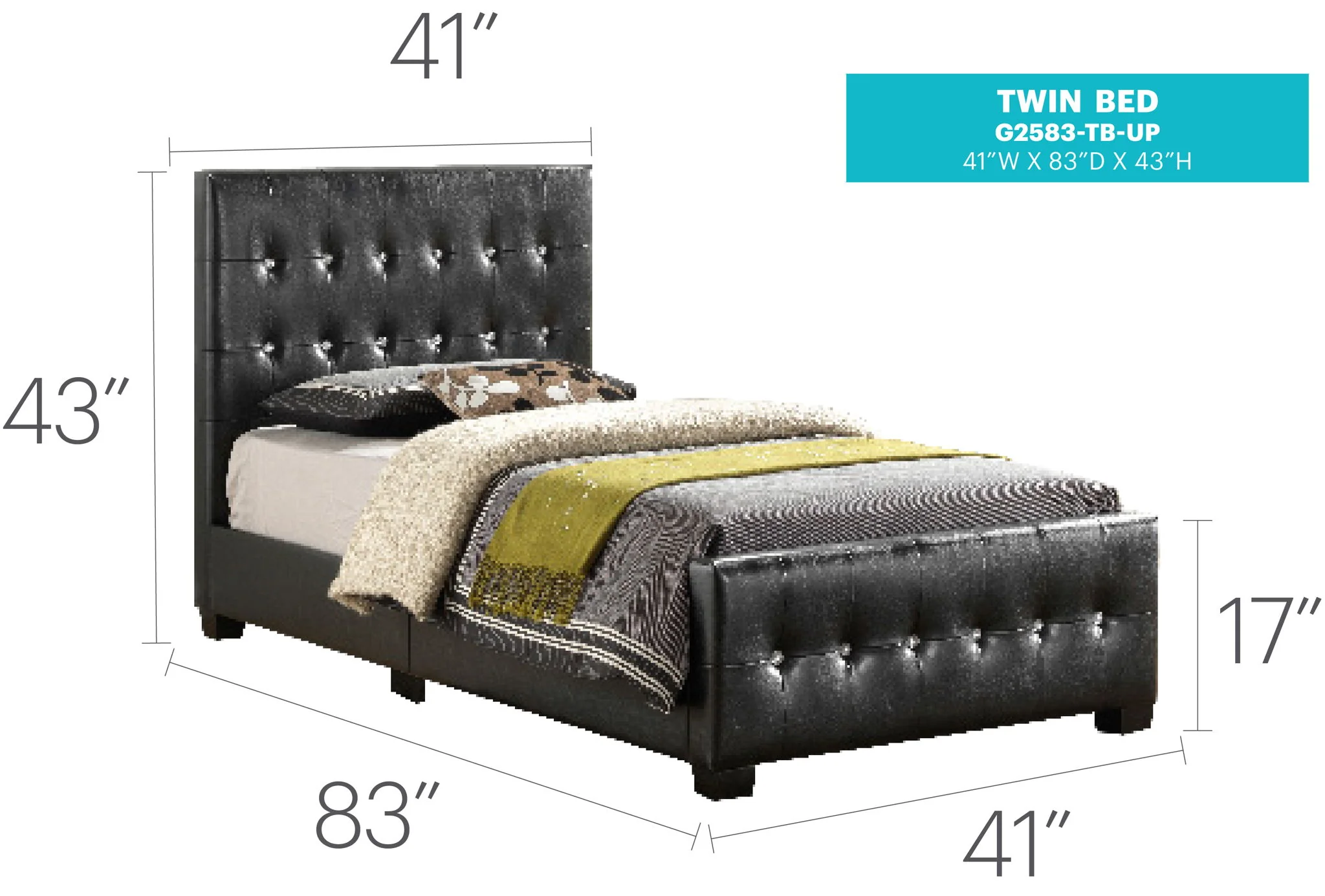 Stylish Transitional Bed - Image 9