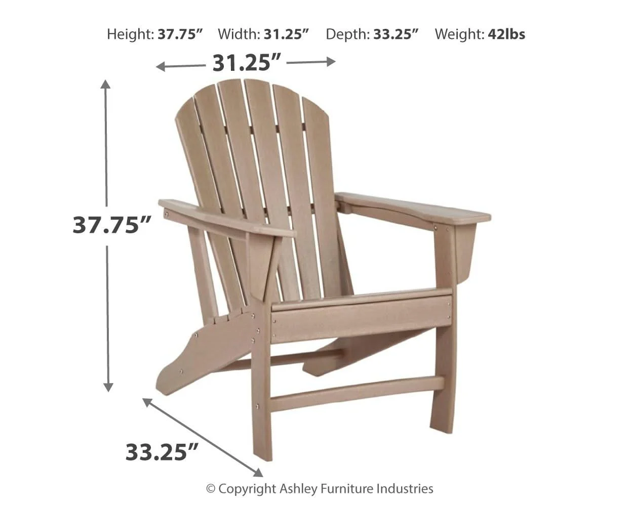 Sundown Treasure - Outdoor Adirondack Chair - Image 12