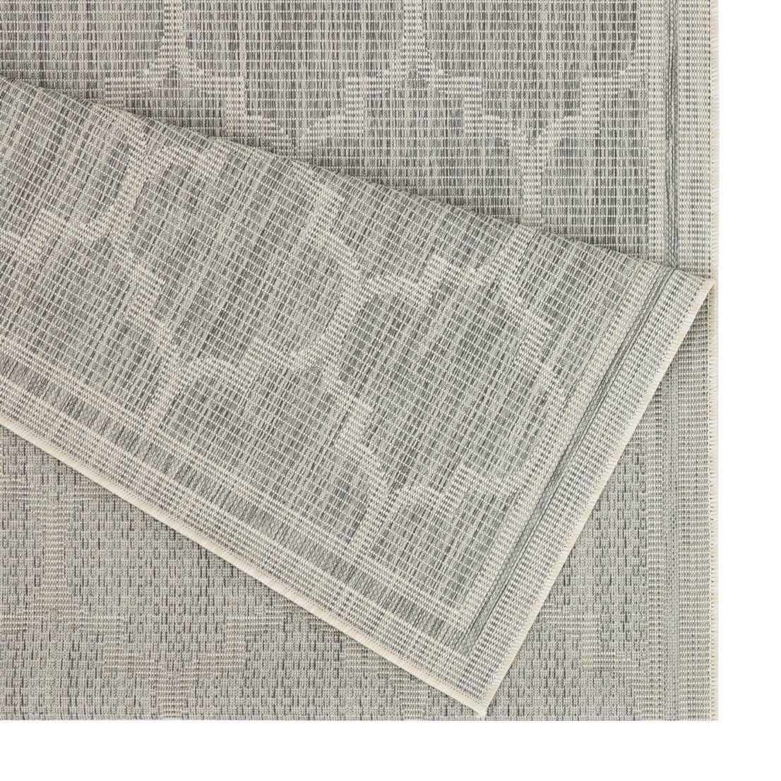 Sunshine - 5'3" X 7'3" Indoor & Outdoor Area Rug - Silver - Image 3