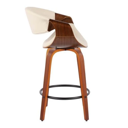 Symphony - Mid Century Stylish Design Modern Counter Stool (Set of 2) - Image 4
