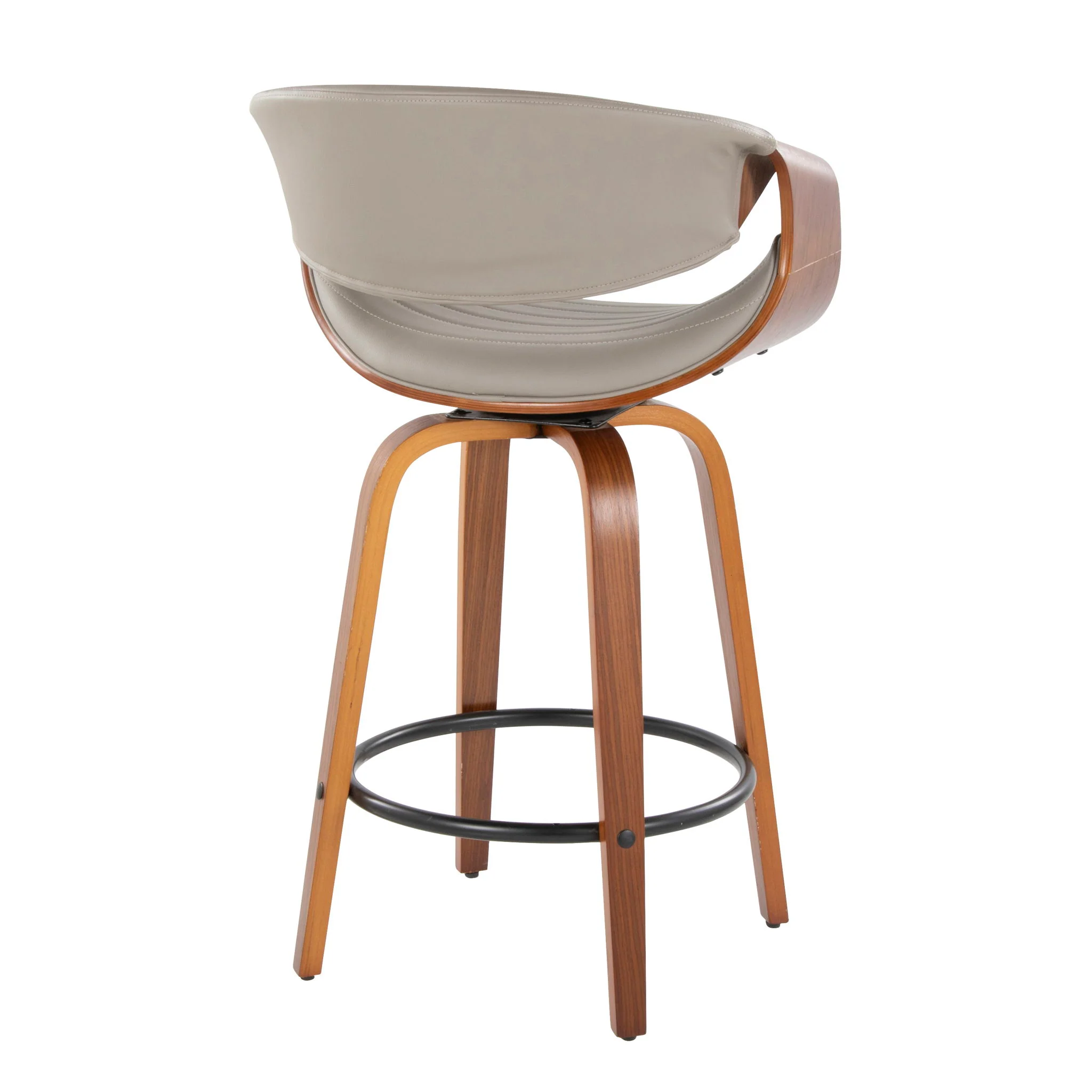 Symphony - Mid Century Stylish Design Modern Counter Stool (Set of 2) - Image 5