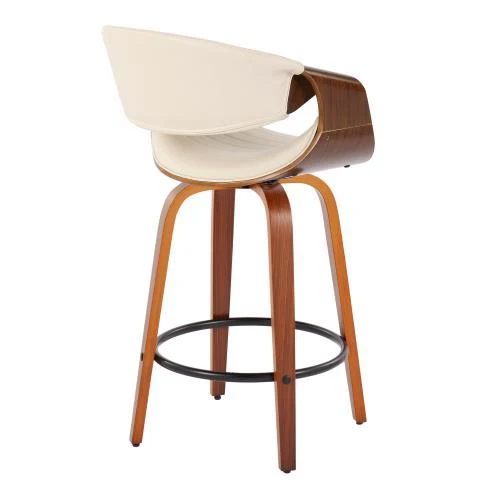 Symphony - Mid Century Stylish Design Modern Counter Stool (Set of 2) - Image 7