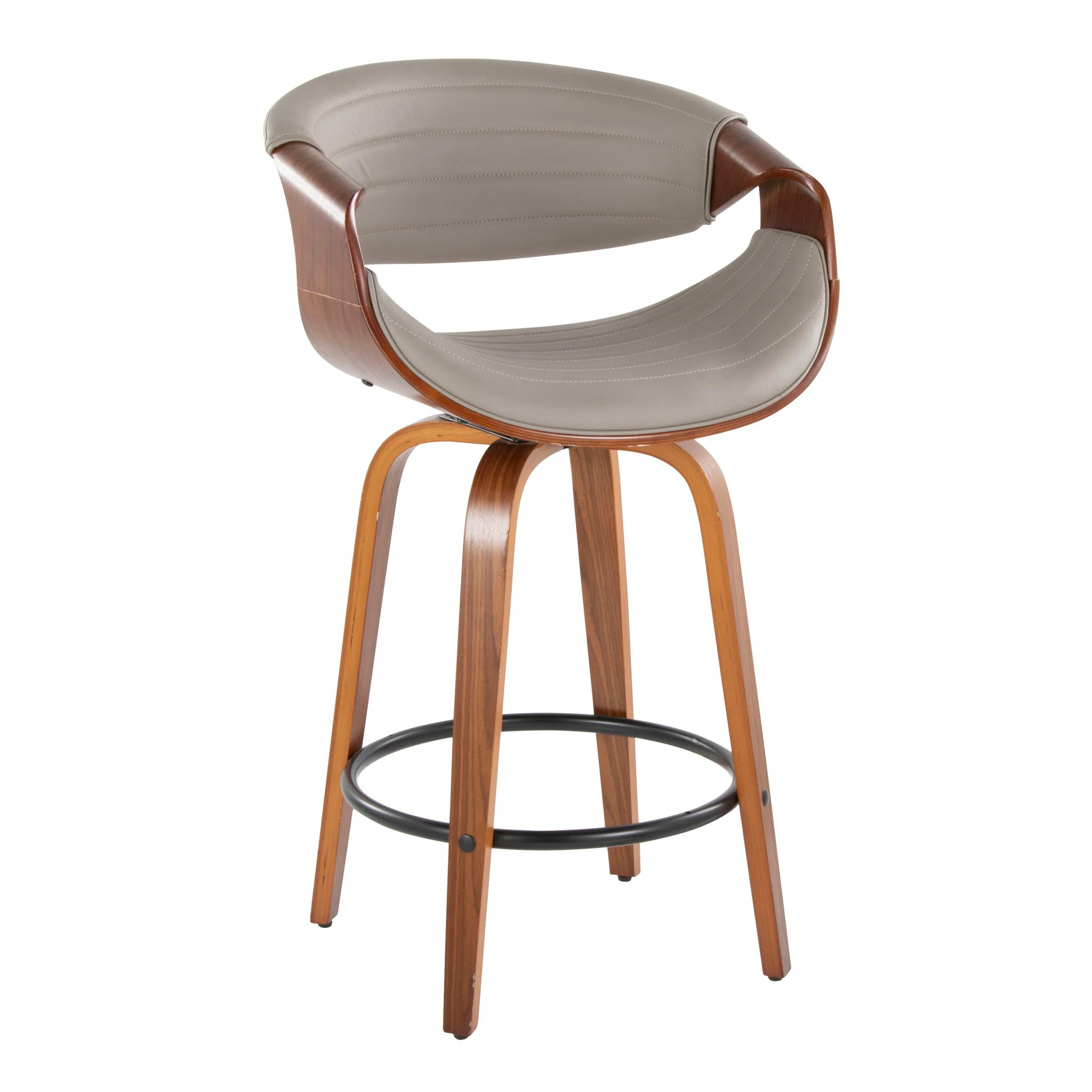 Symphony - Mid Century Stylish Design Modern Counter Stool (Set of 2) - Image 8