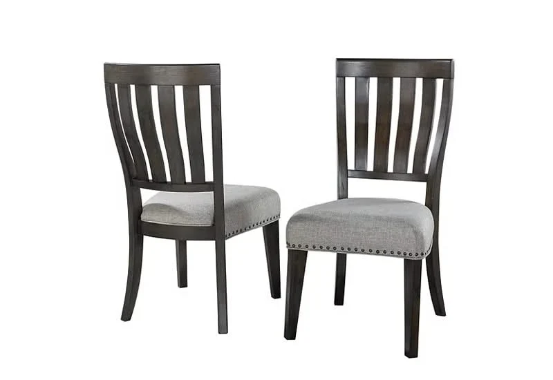 Talley’s Crossing Rustic Hickory 7 Piece Dining Set with Extension Table and Upholstered Chairs - Image 5