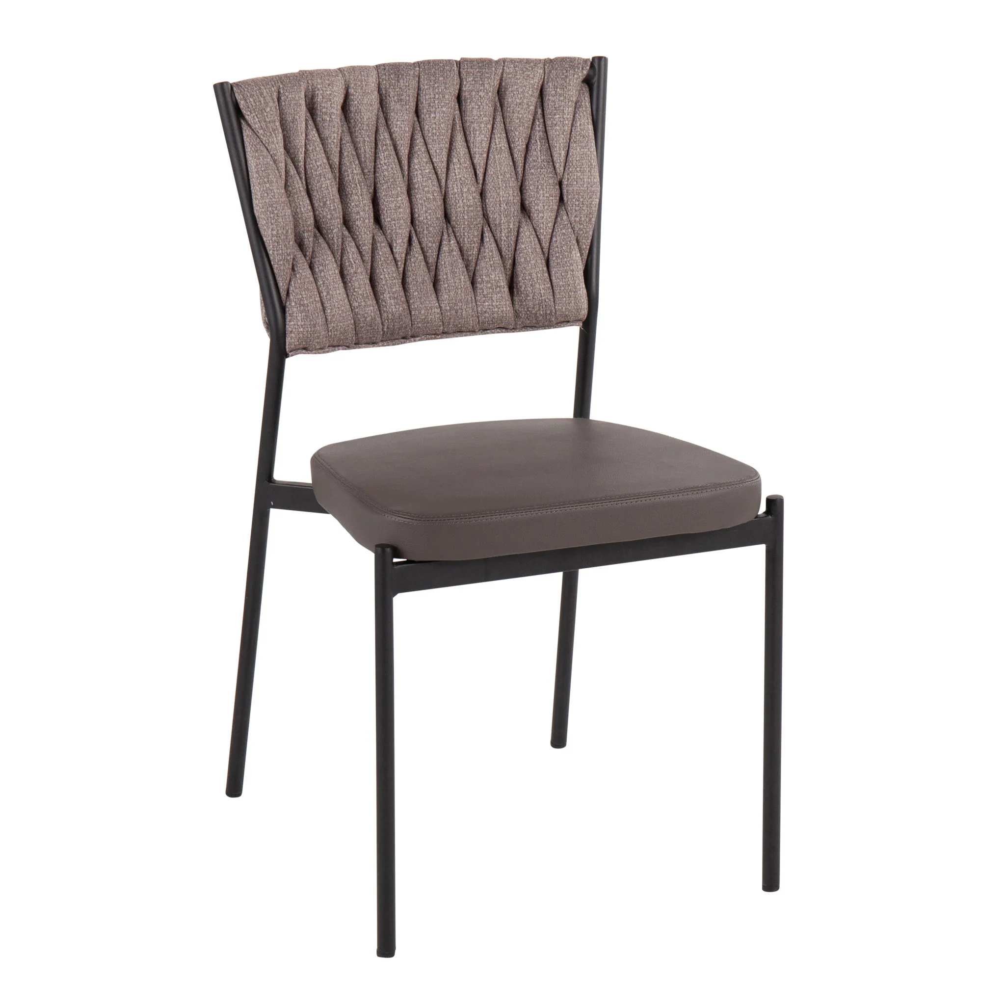 Tania - Braided Contemporary Chair (Set of 2) - Image 8