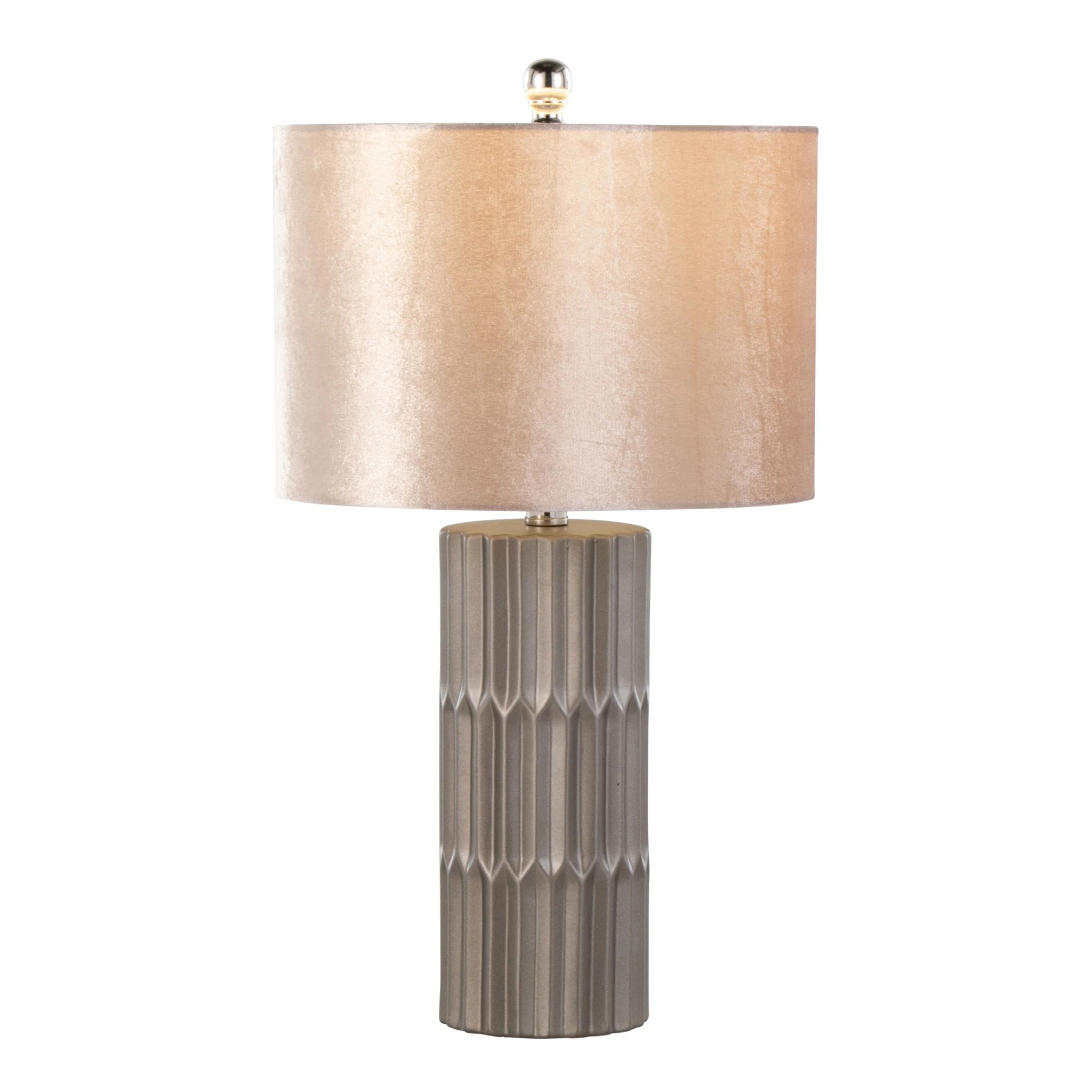 Tania - Contemporary Table Lamp - Brown / Metallic Brown / Champagne - Image 4