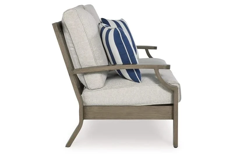 Texas Ranch Outdoor All Weather Sofa and Loveseat with Cushions and Throw Pillows - Image 11