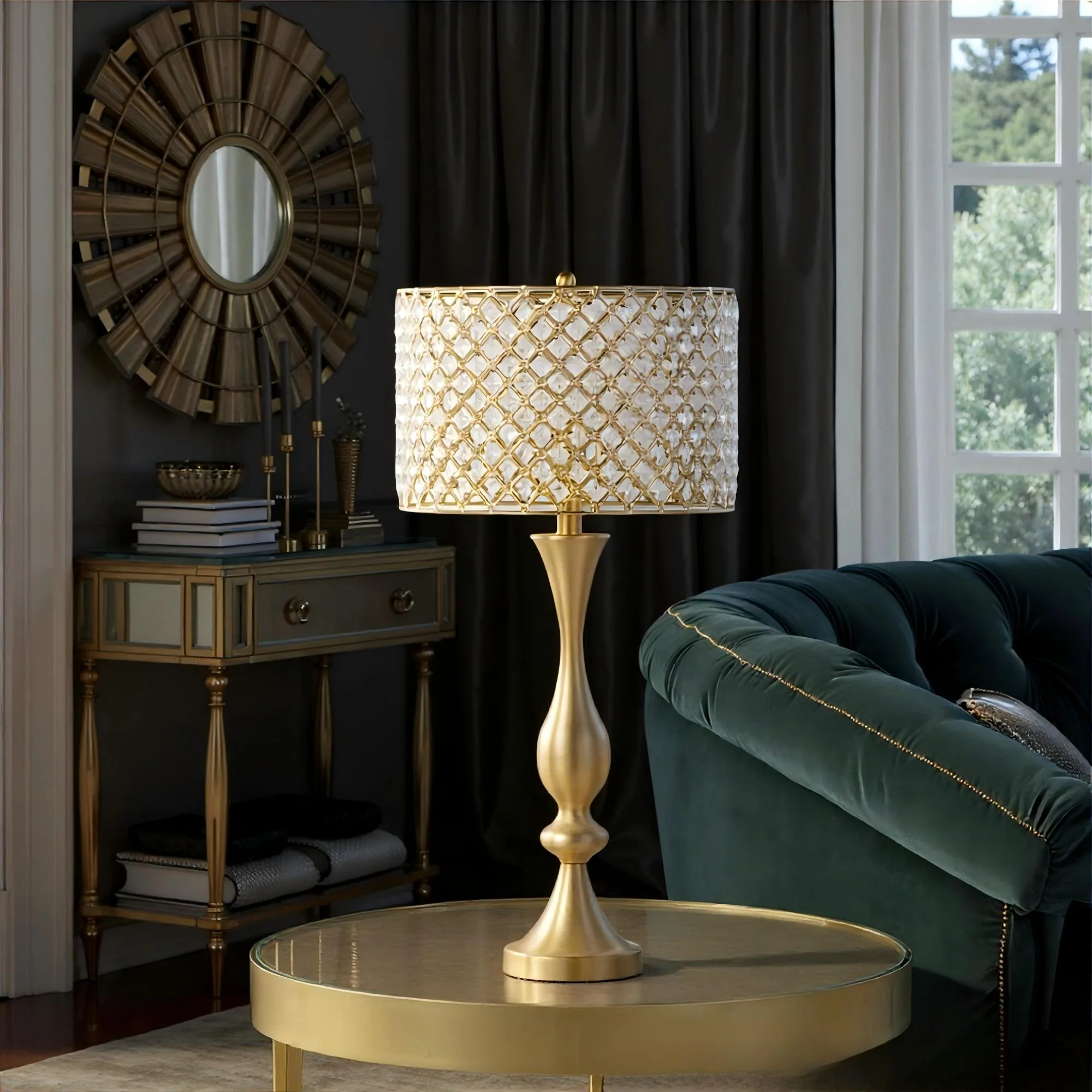 Topaz - Contemporary Table Lamp - Image 12