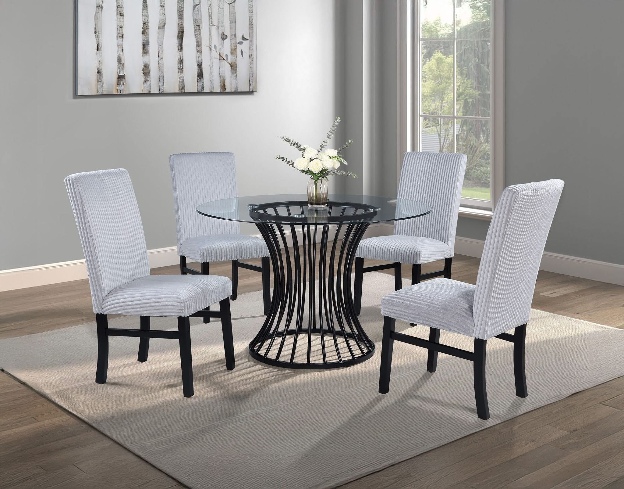 Tracy - Dining Table - Clear - Image 2