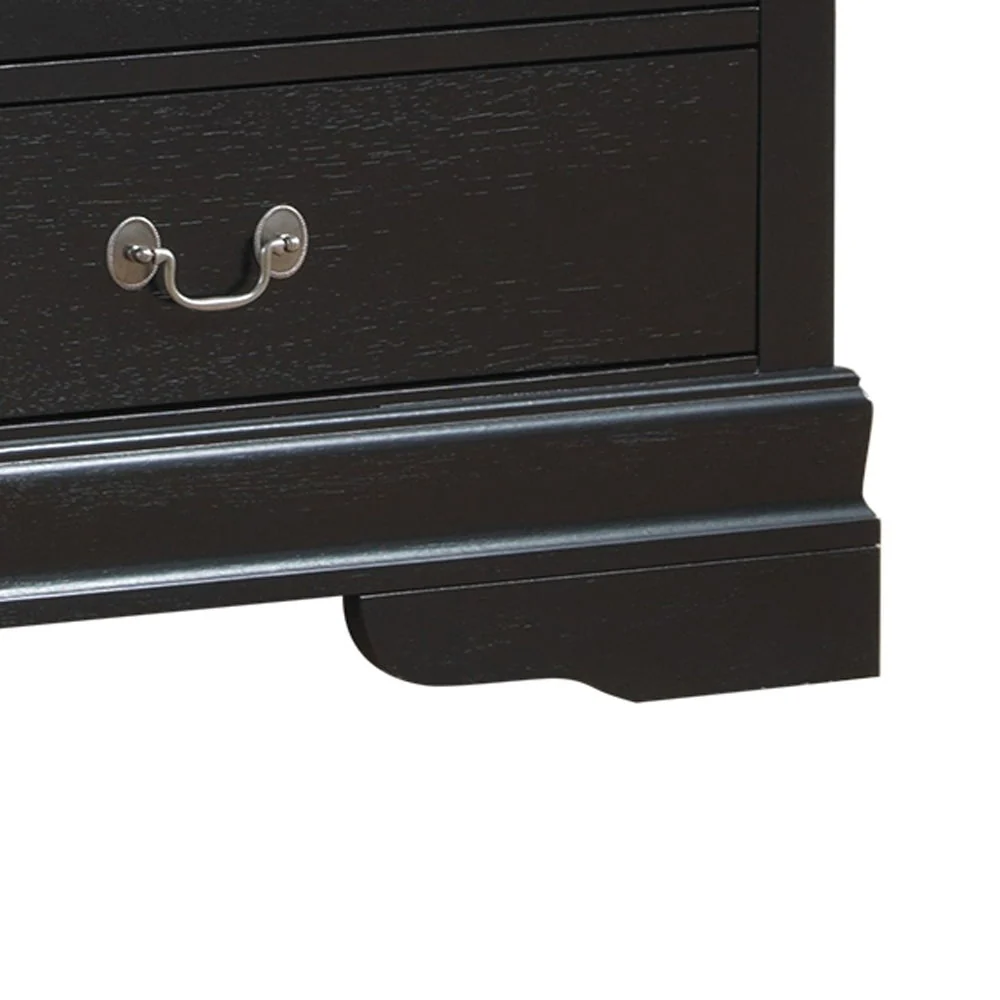 Traditional Elegant Dresser - Black - Image 2