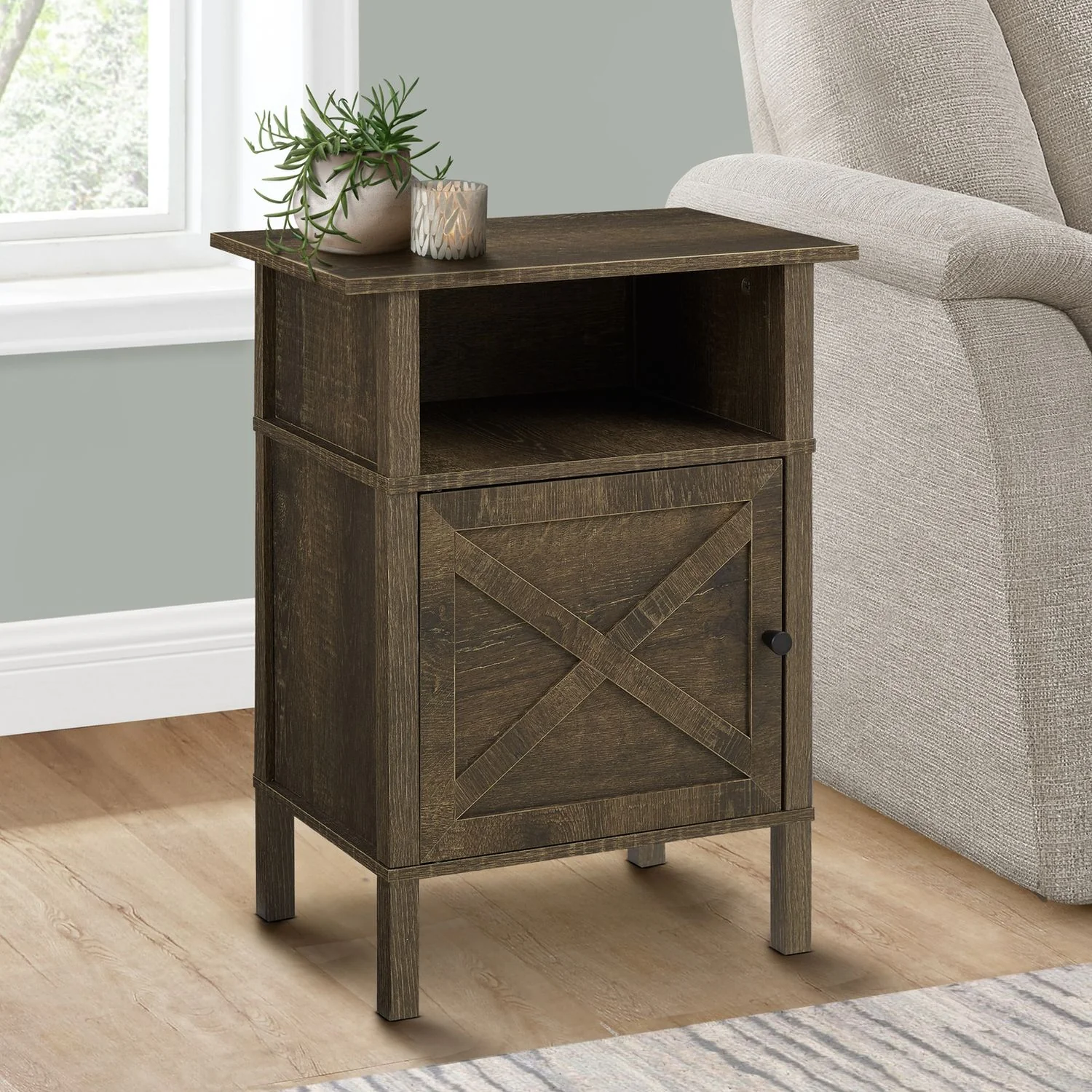 Transitional Accent Table With Storage - Image 6